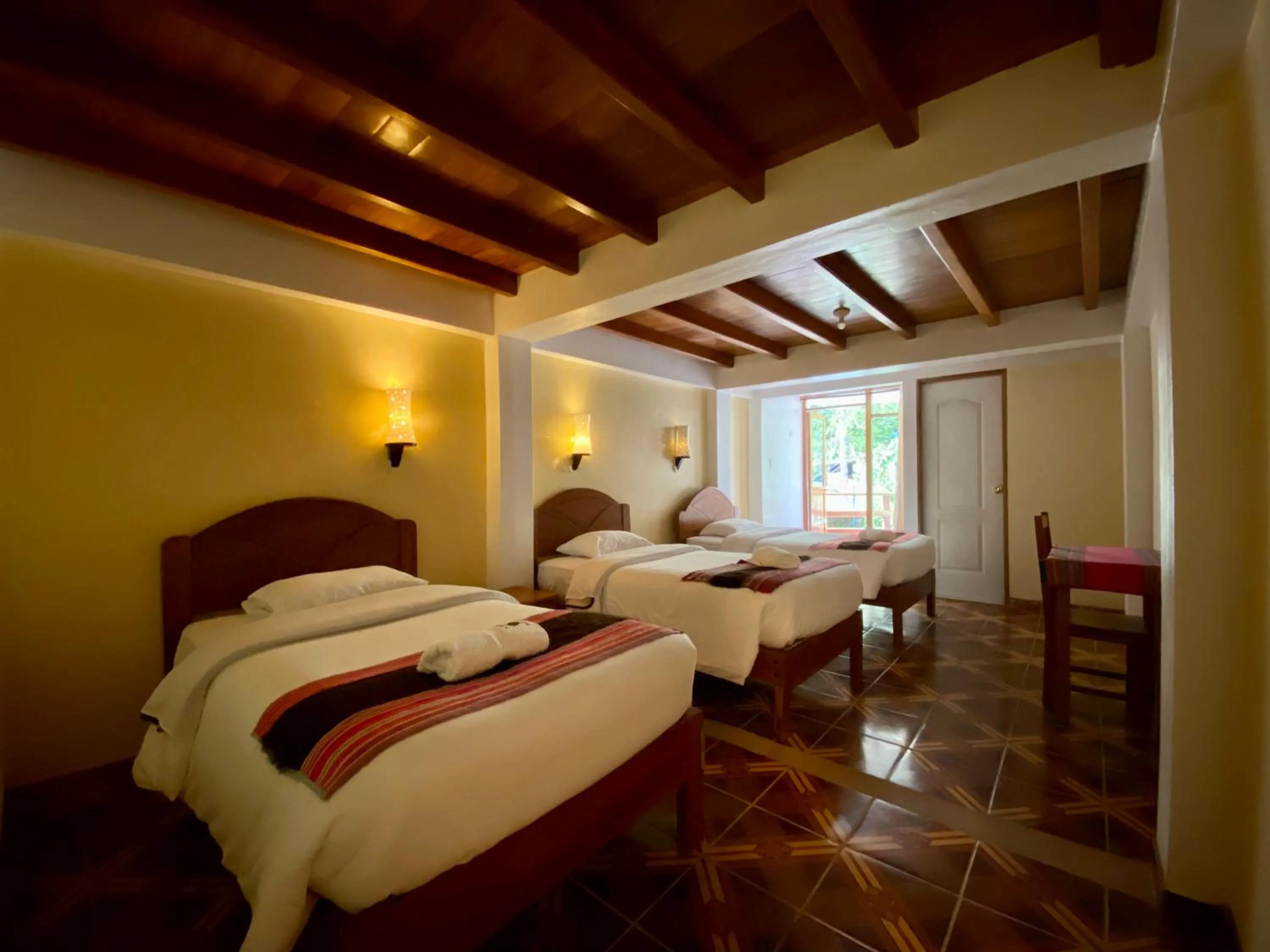 Natural landscape, Bed in Mistico Machupicchu Eco B&B