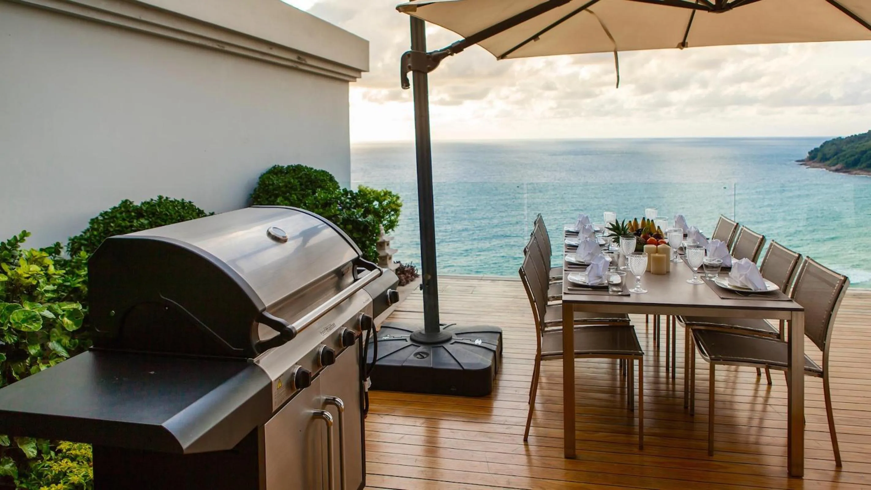 BBQ facilities in Villa Paradiso