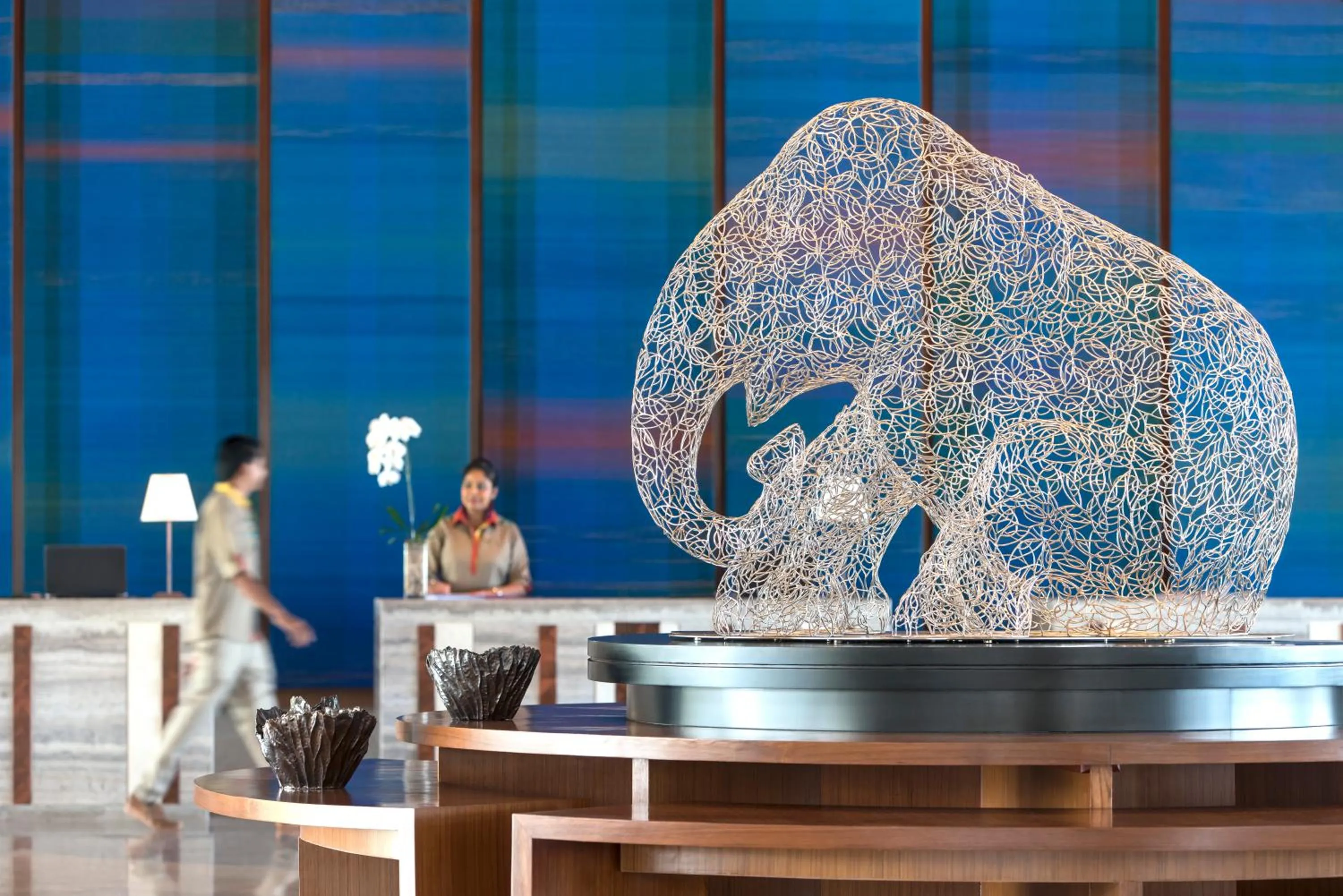 Lobby or reception in Shangri-La Hambantota