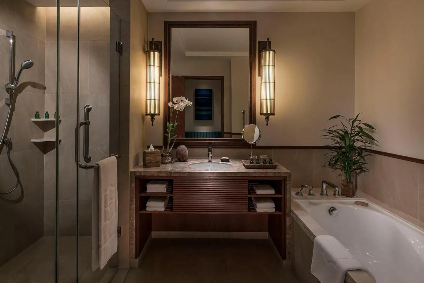 Bathroom in Shangri-La Hambantota