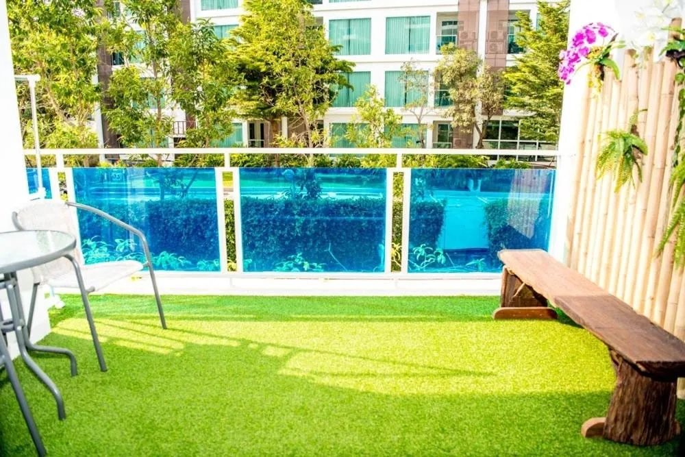 Balcony/Terrace in My Resort Family by Jitkarn