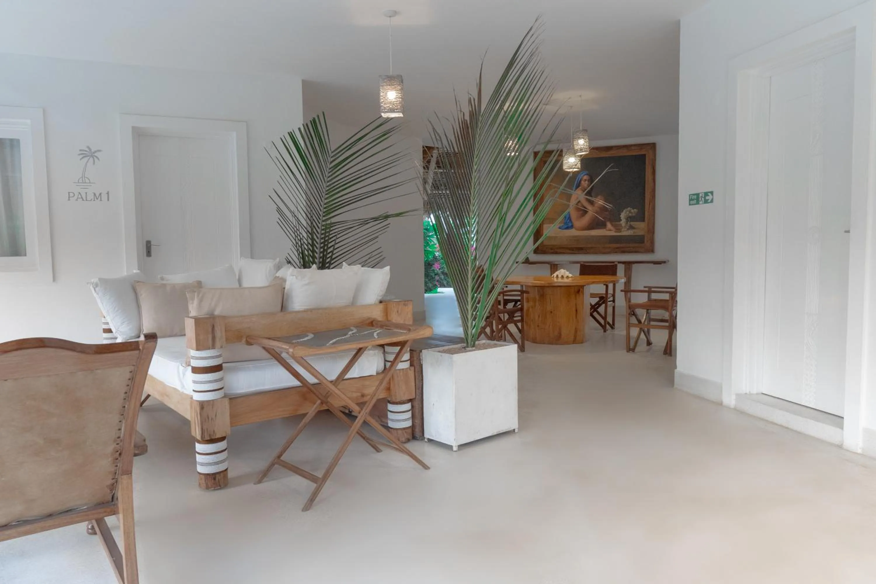 Communal lounge/ TV room in The Kasa Malindi