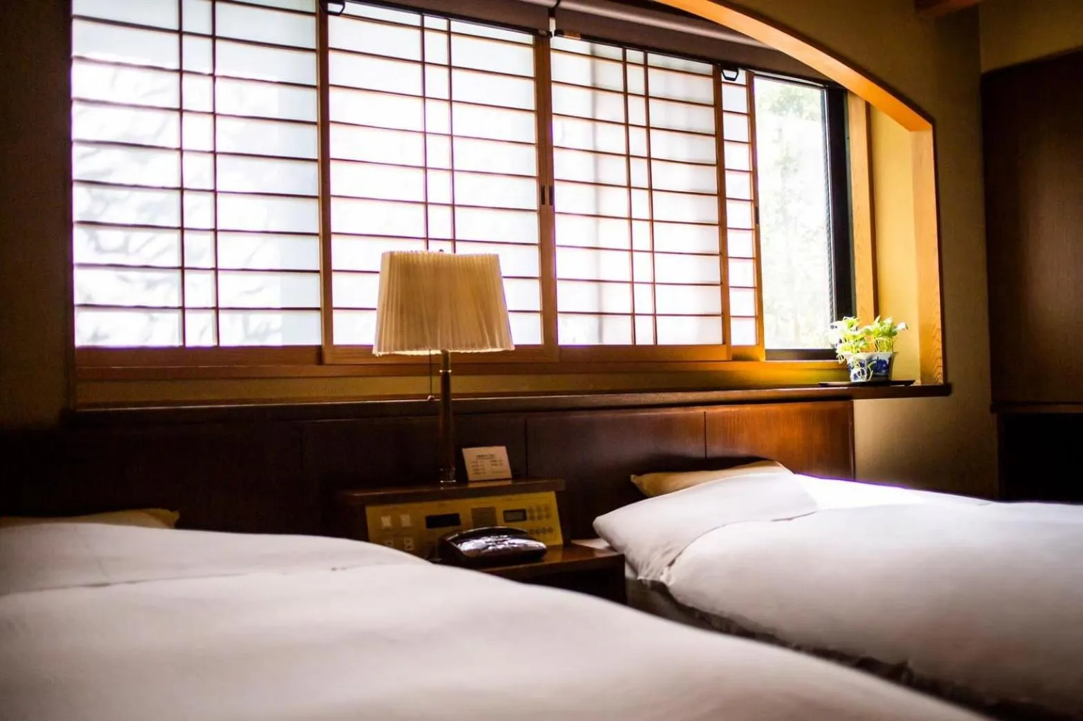 Bed in Hotel Kazahaya