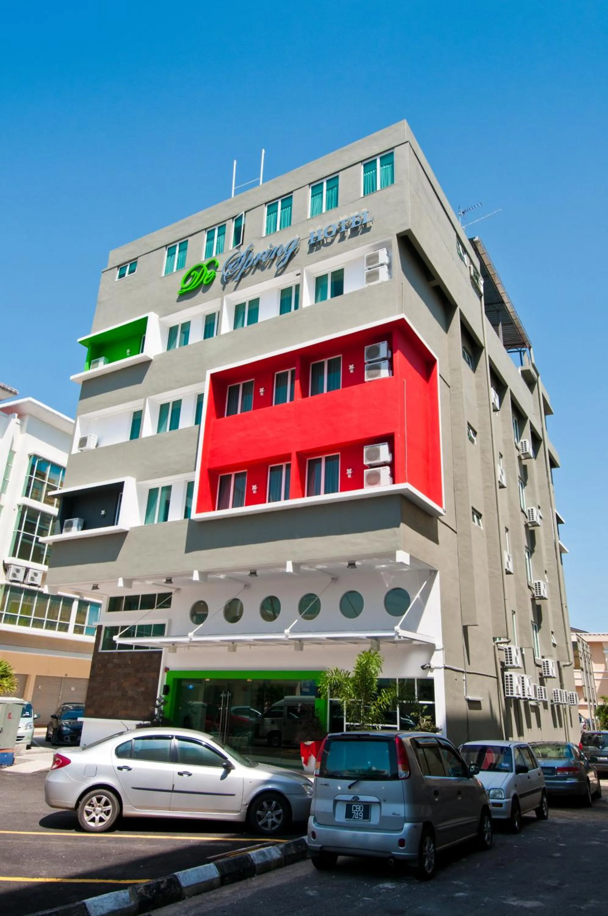 Street view in De Spring Hotel