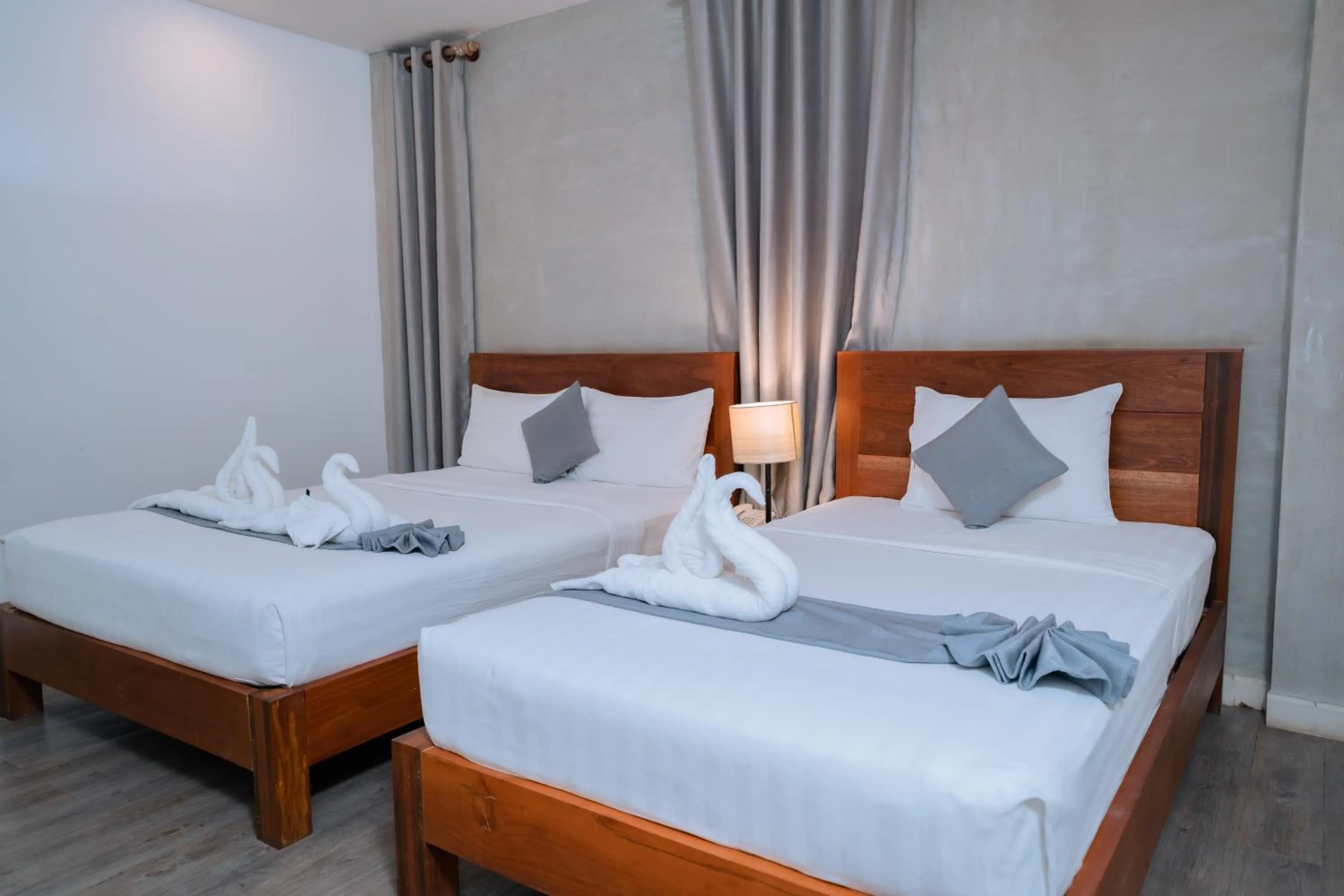 Bed in Home Chic Hotel