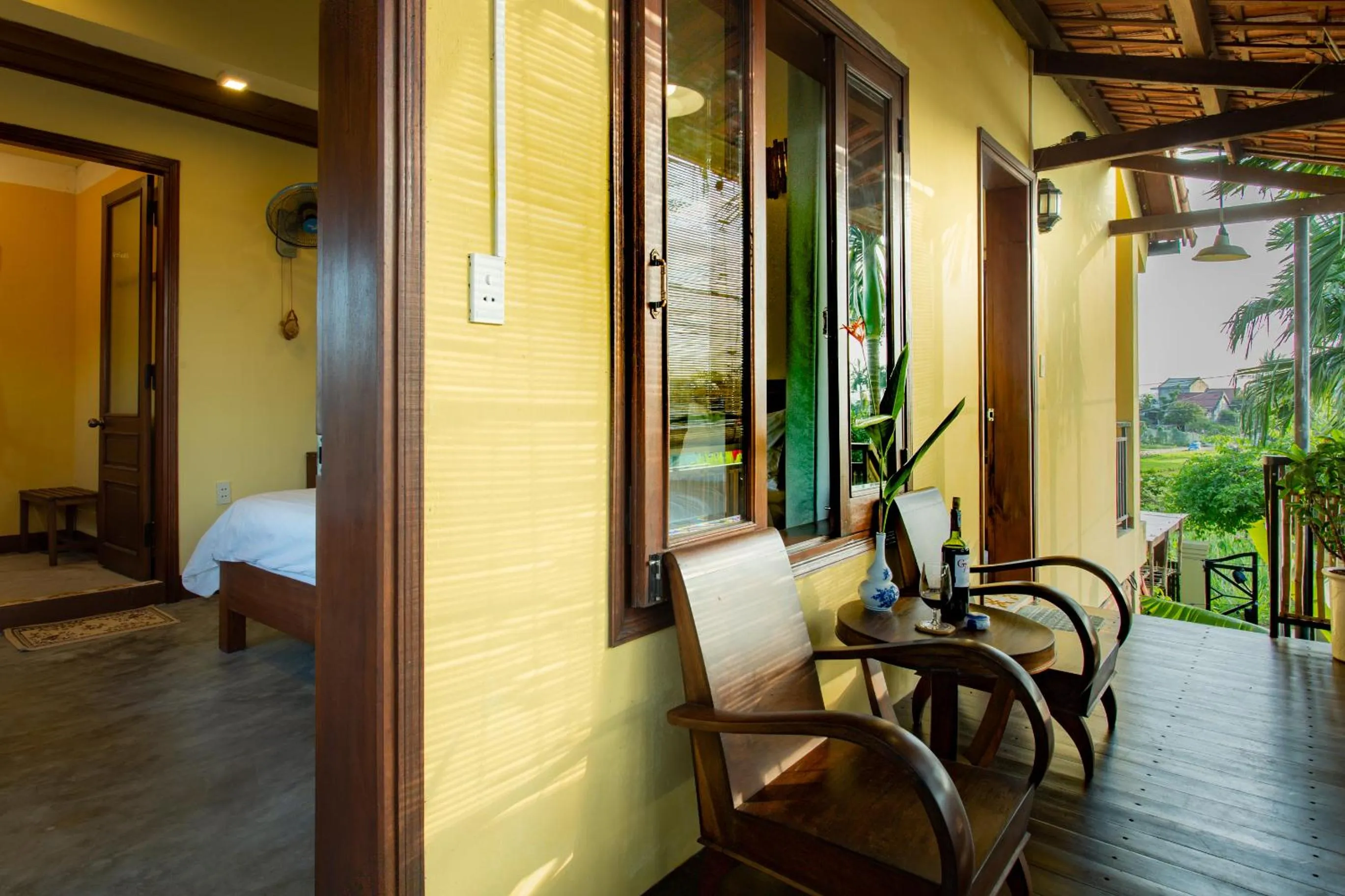 Balcony/Terrace in Chez Xuân ở Hội An - Rooms & more