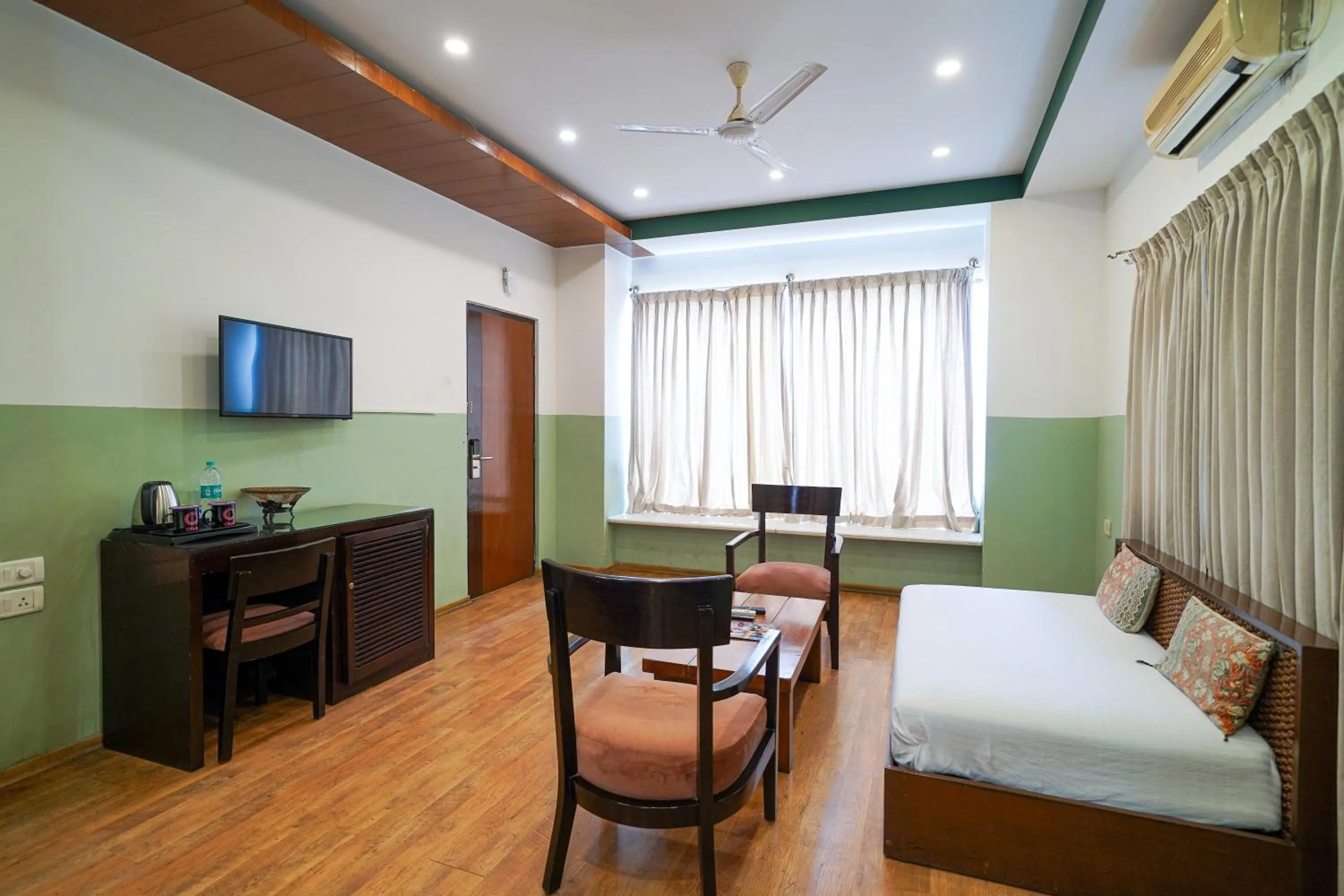 Bedroom, Bed in Olive Zip Rest House Road by Embassy Group