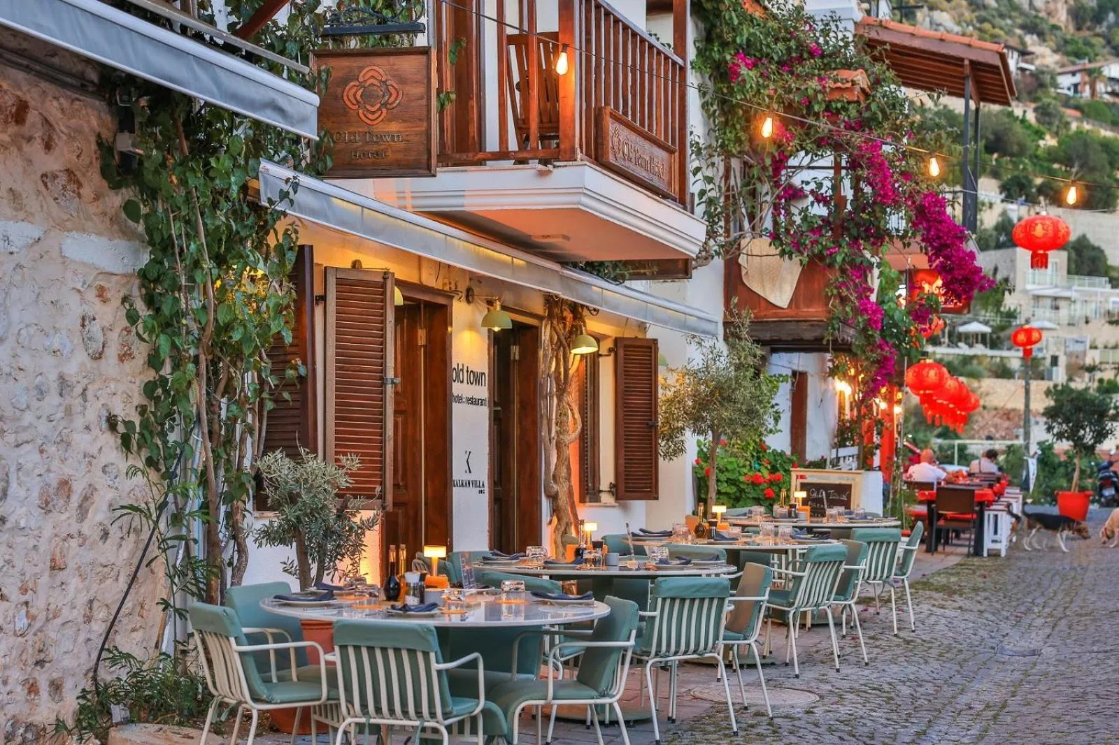 Property building in Old Town Hotel Kalkan