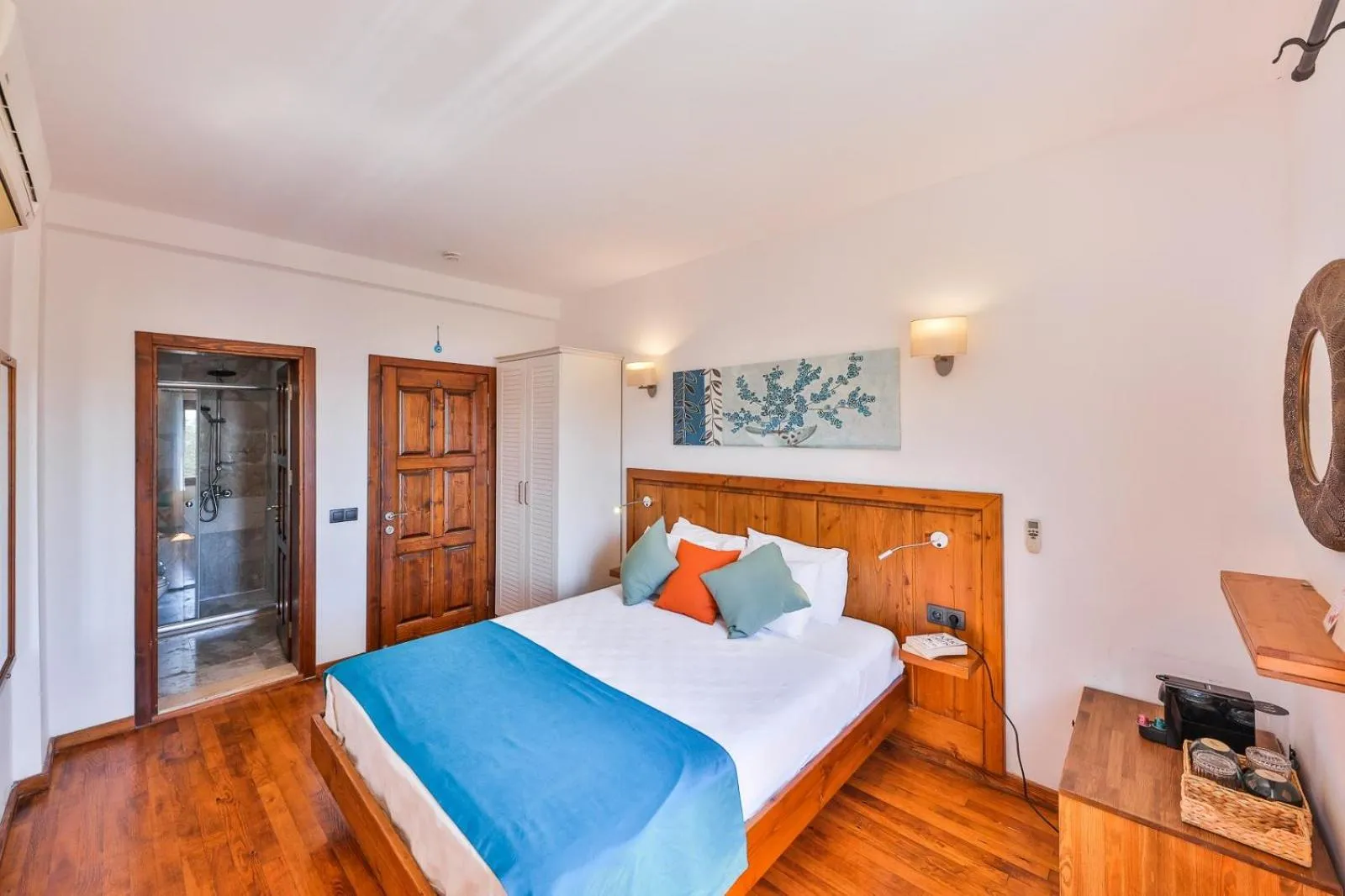 Bed in Old Town Hotel Kalkan