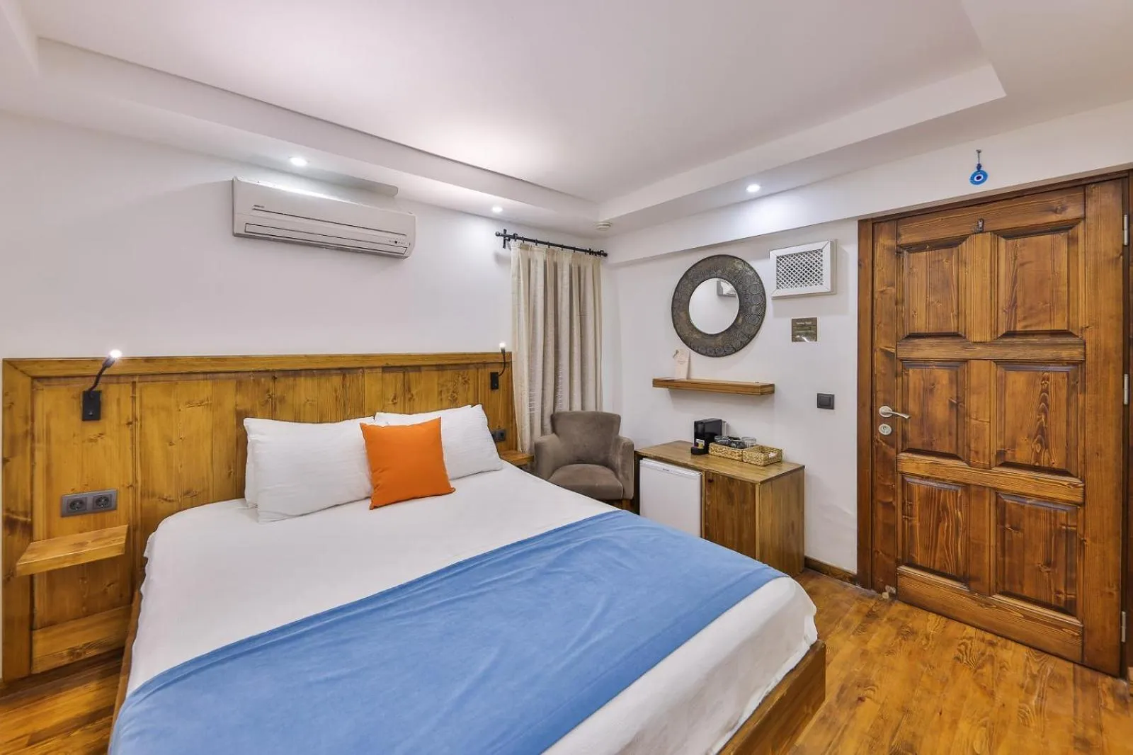 Bed in Old Town Hotel Kalkan