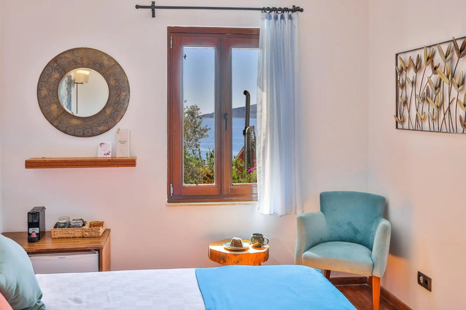 Bed in Old Town Hotel Kalkan