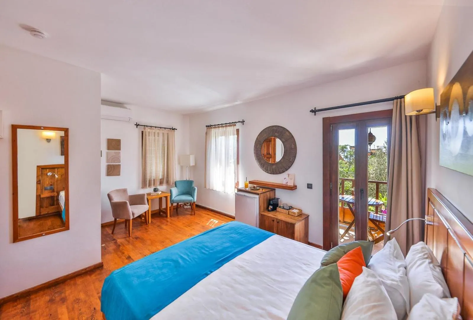 Bed in Old Town Hotel Kalkan