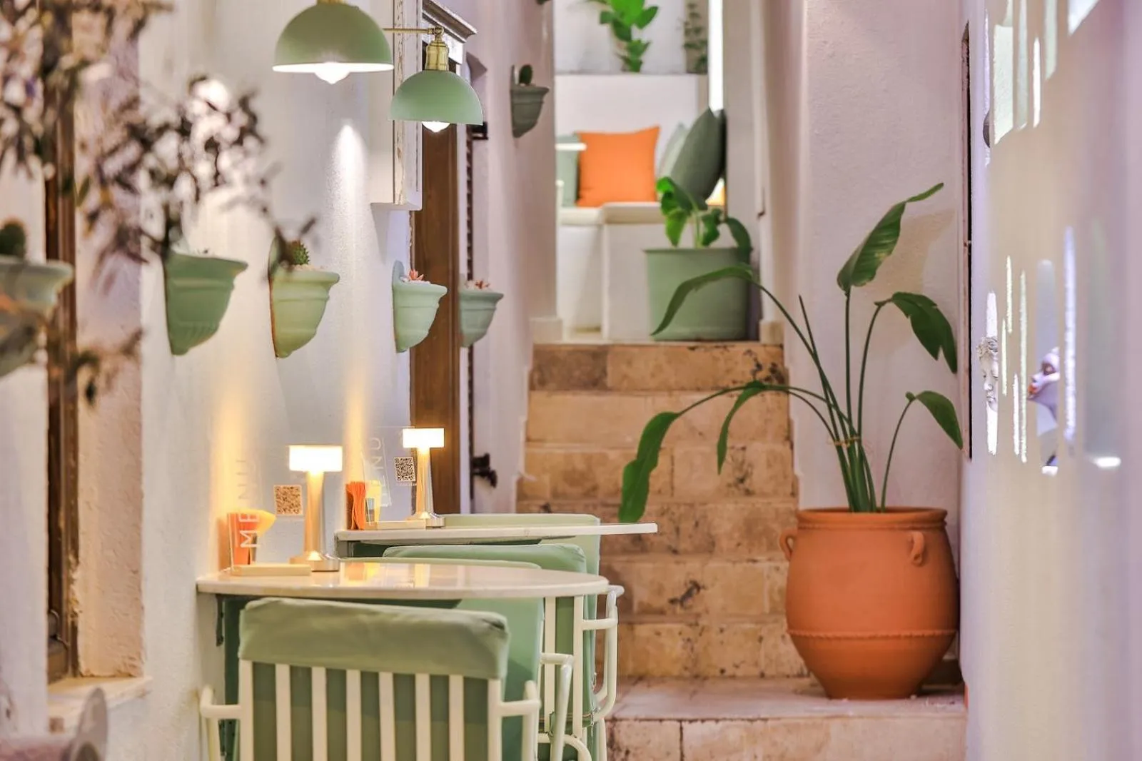 Seating area in Old Town Hotel Kalkan