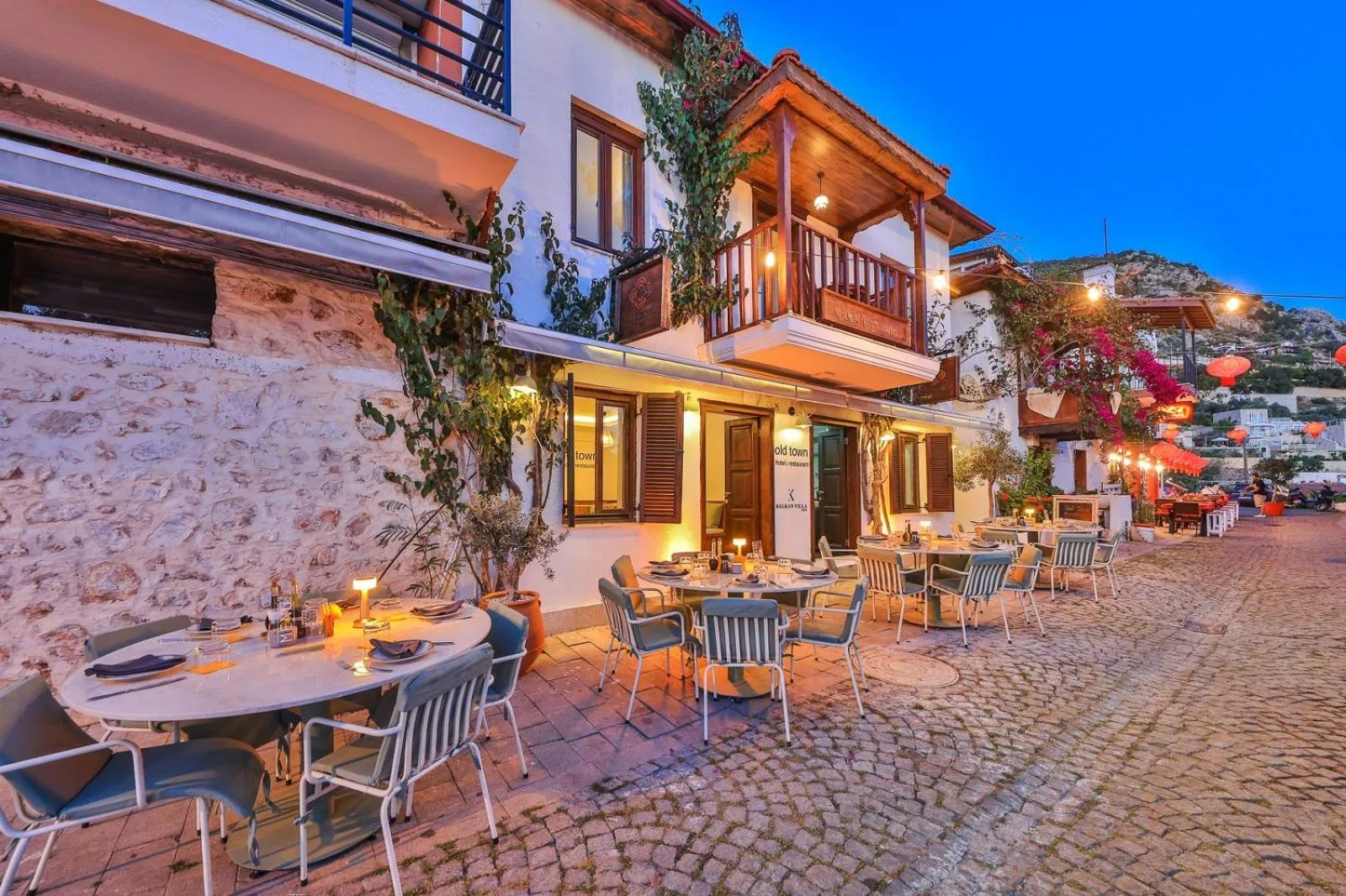 Property building in Old Town Hotel Kalkan