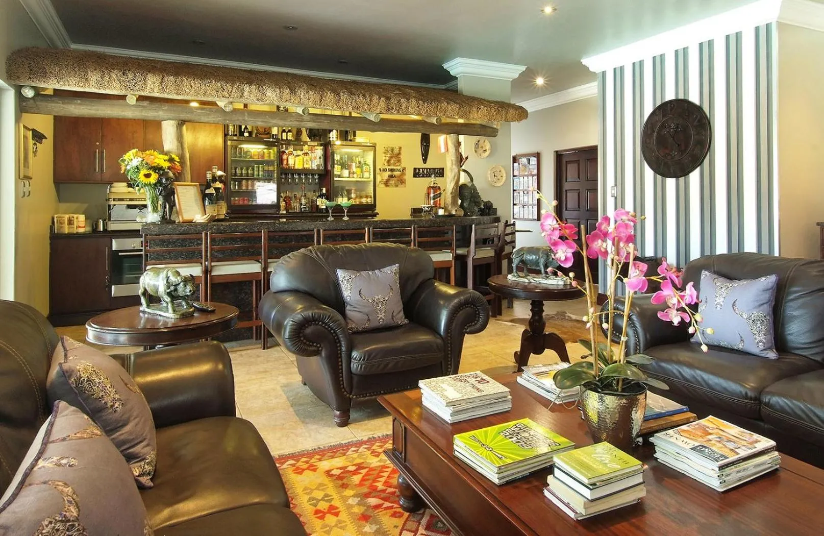 Living room in uShaka Manor Guest House