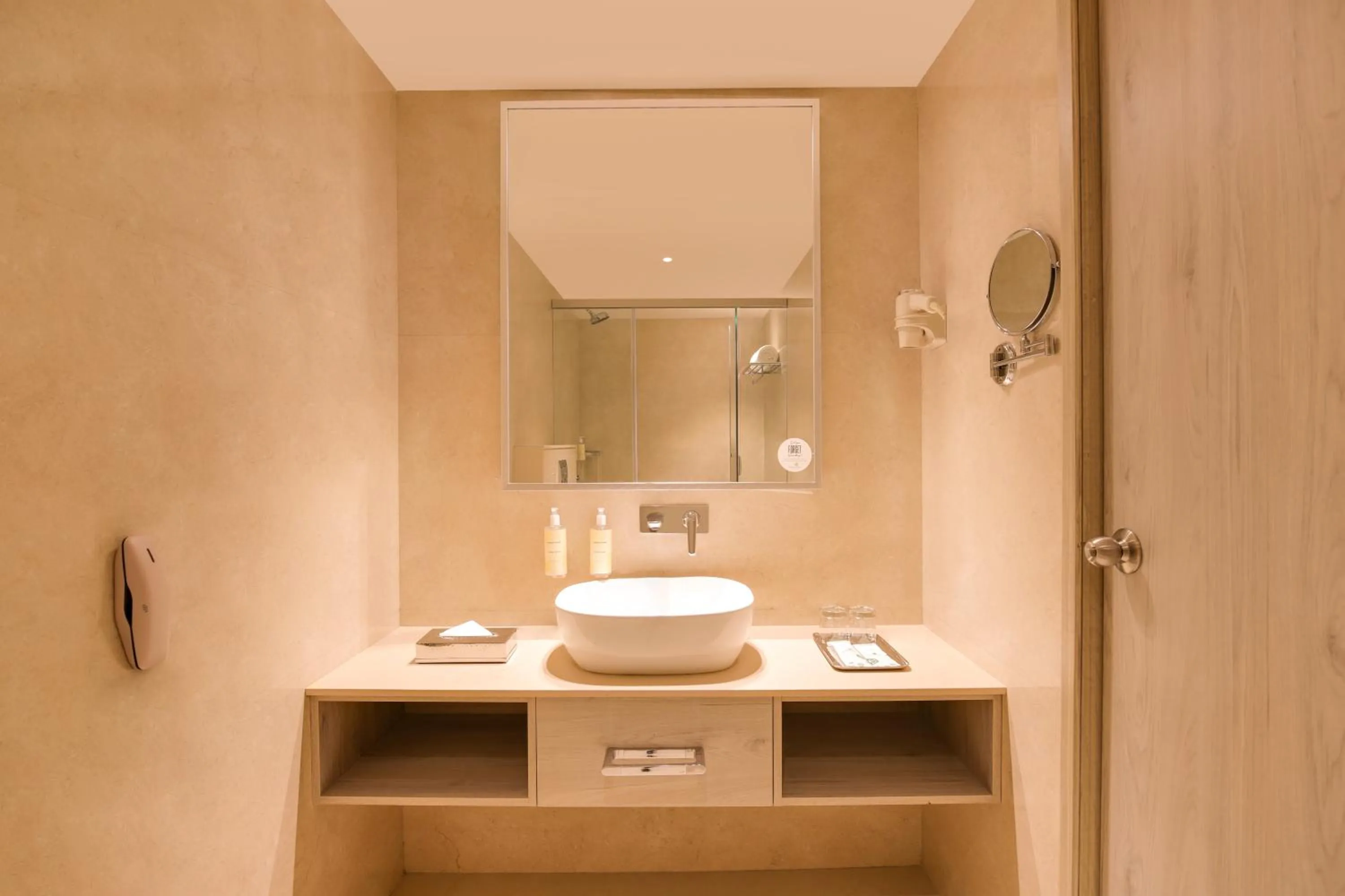 Bathroom in Lemon Tree Hotel, Jamnagar