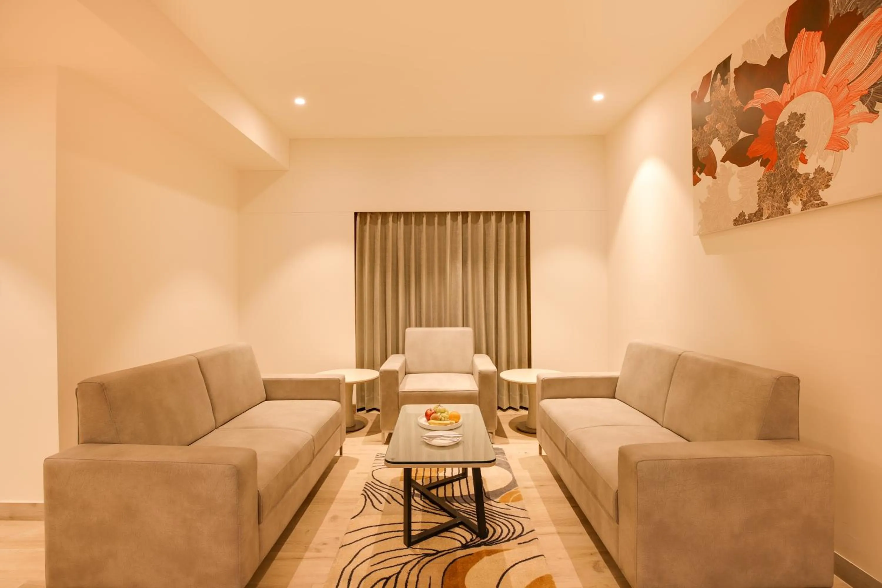 Living room in Lemon Tree Hotel, Jamnagar