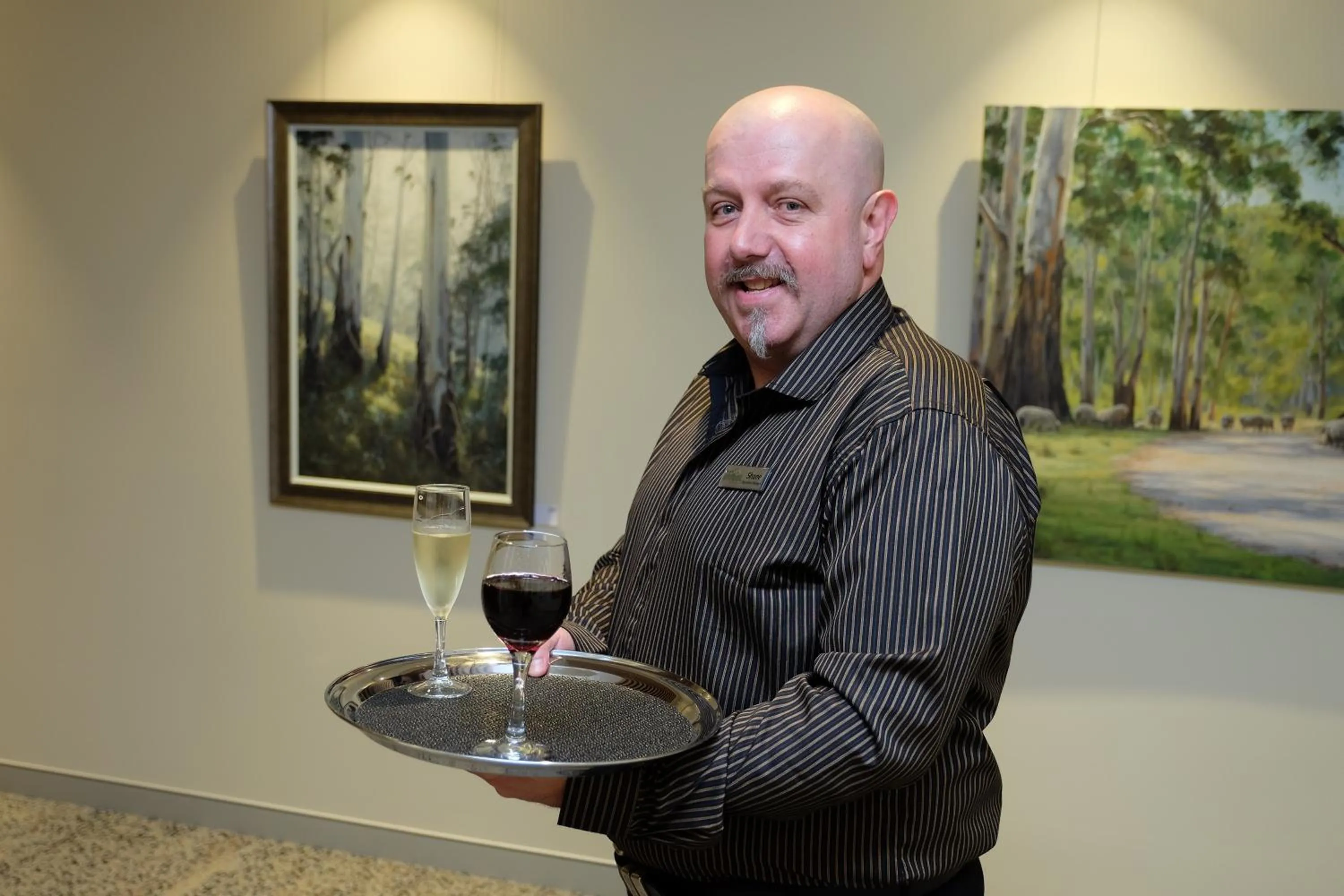 Staff in Lithgow Workies Club Motel