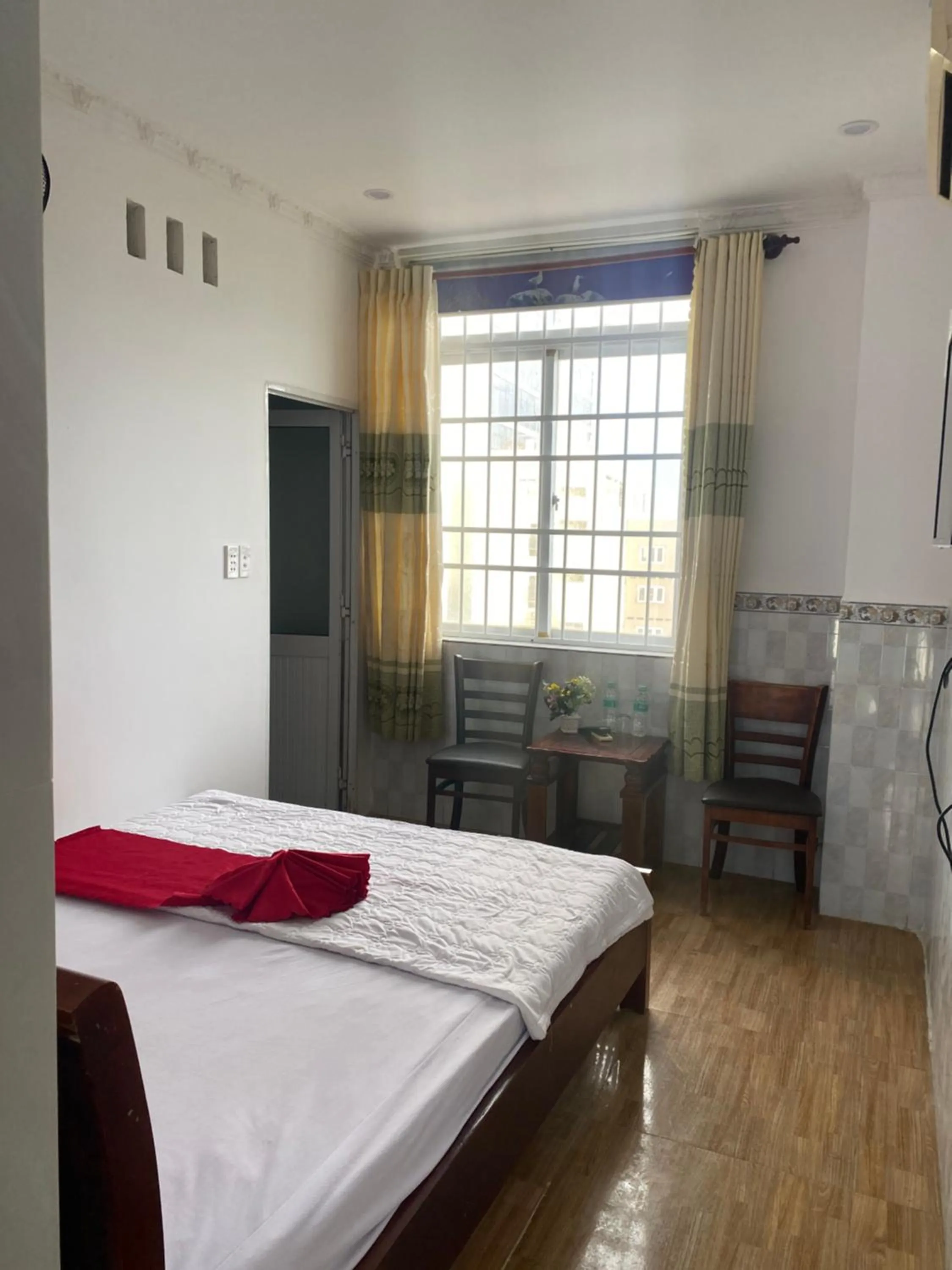 Bed in Hoang Linh Hotel