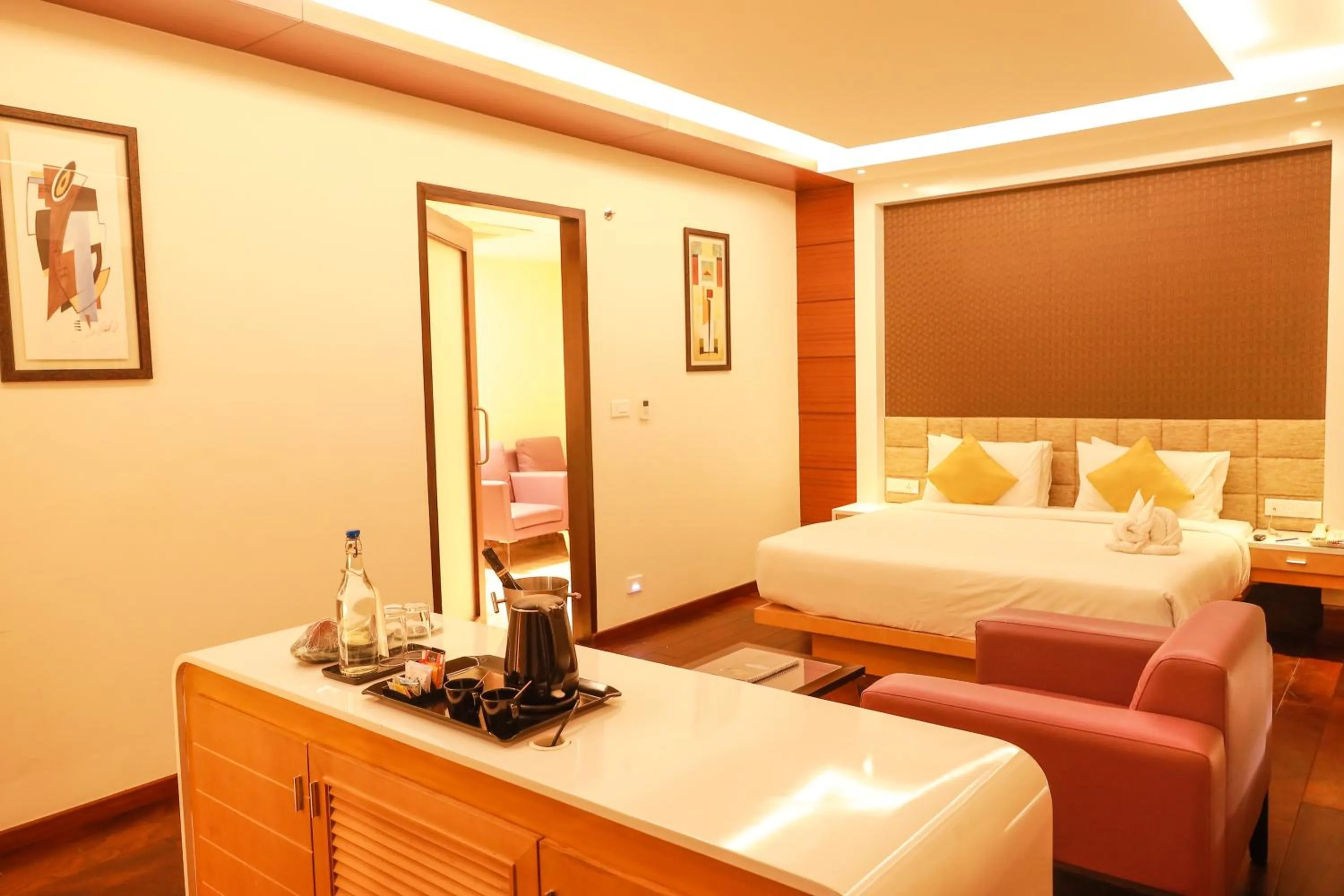 Living room, Bed in CJ Pallazzio,Salem