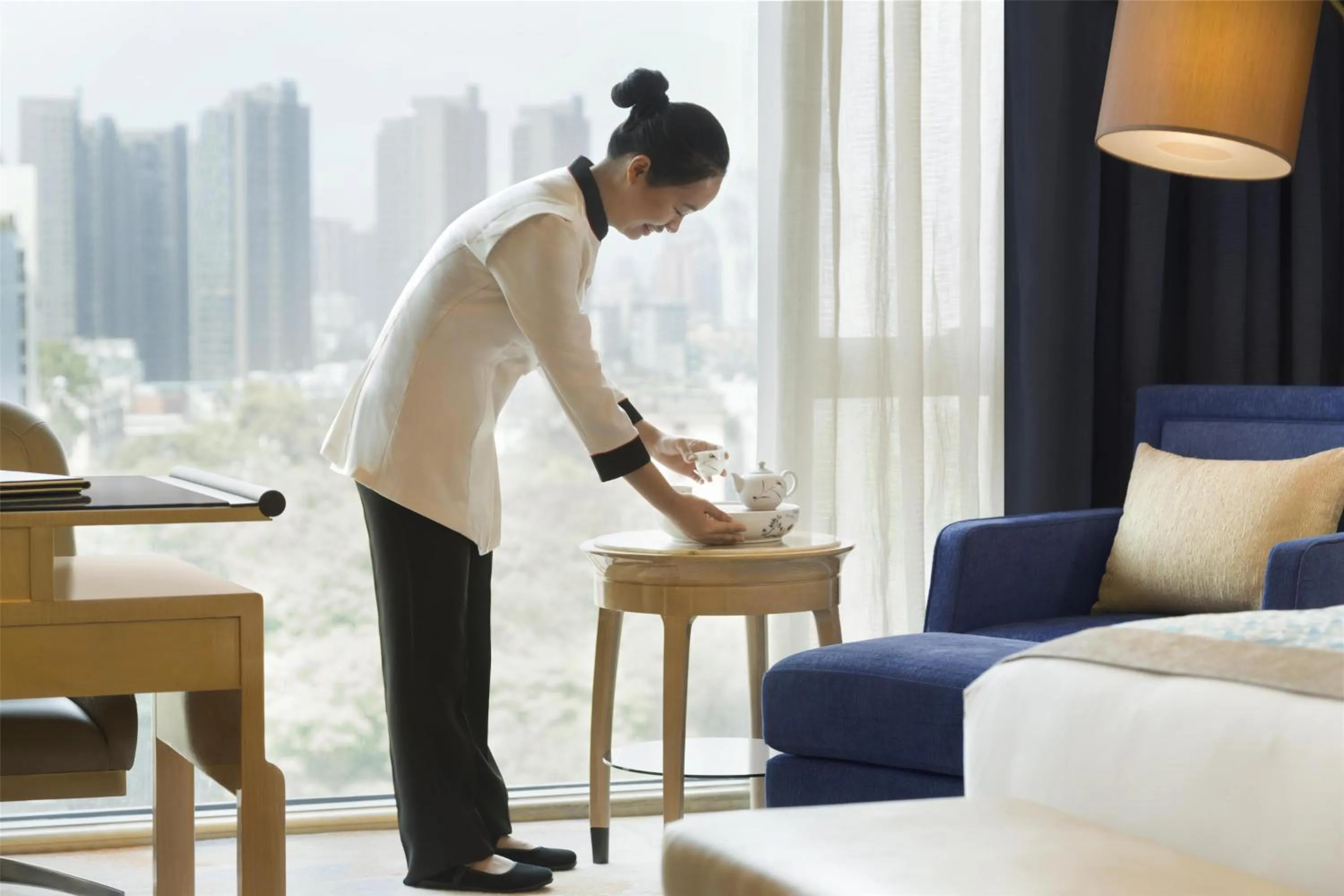 Bedroom in Kempinski Hotel Fuzhou