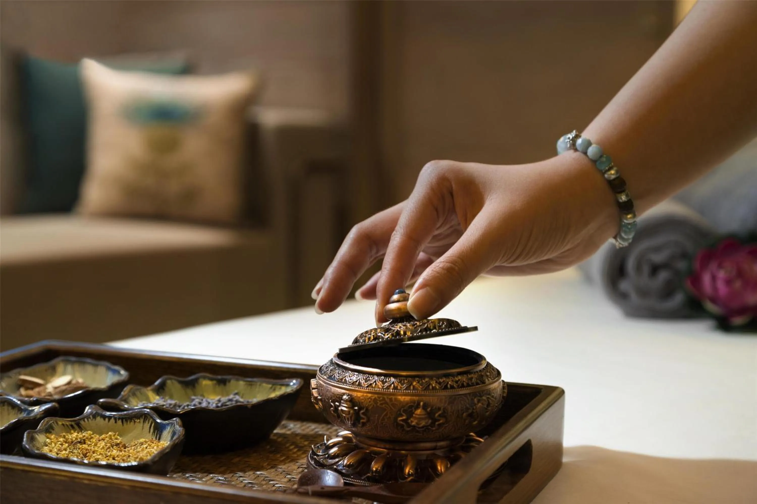 Spa and wellness centre/facilities in Kempinski Hotel Fuzhou