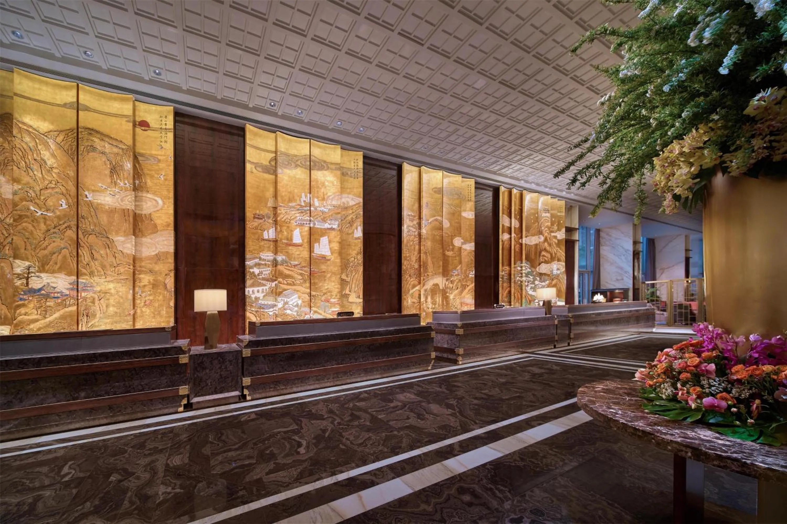 Lobby or reception in Kempinski Hotel Fuzhou