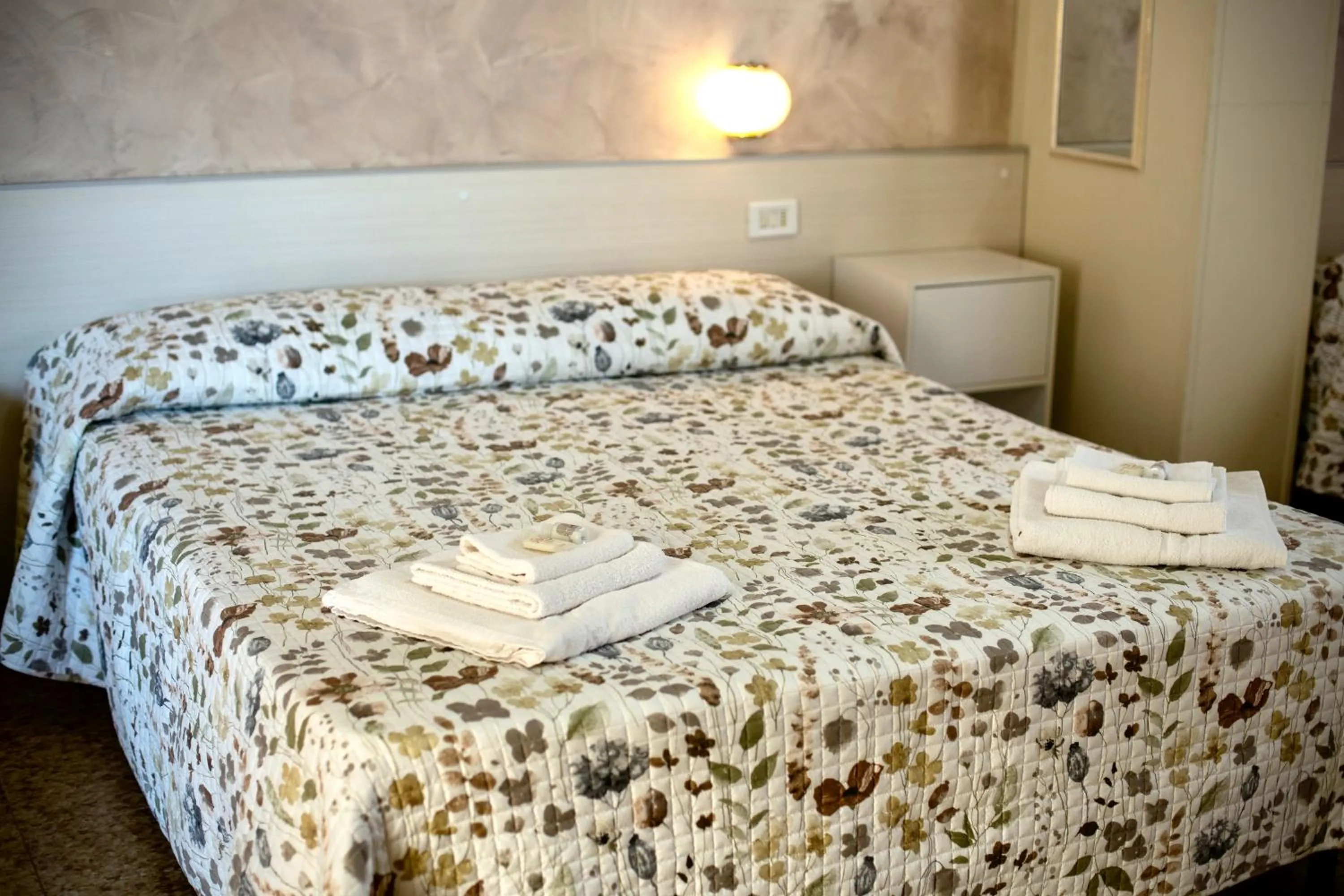 Bed in Hotel Vallisdea