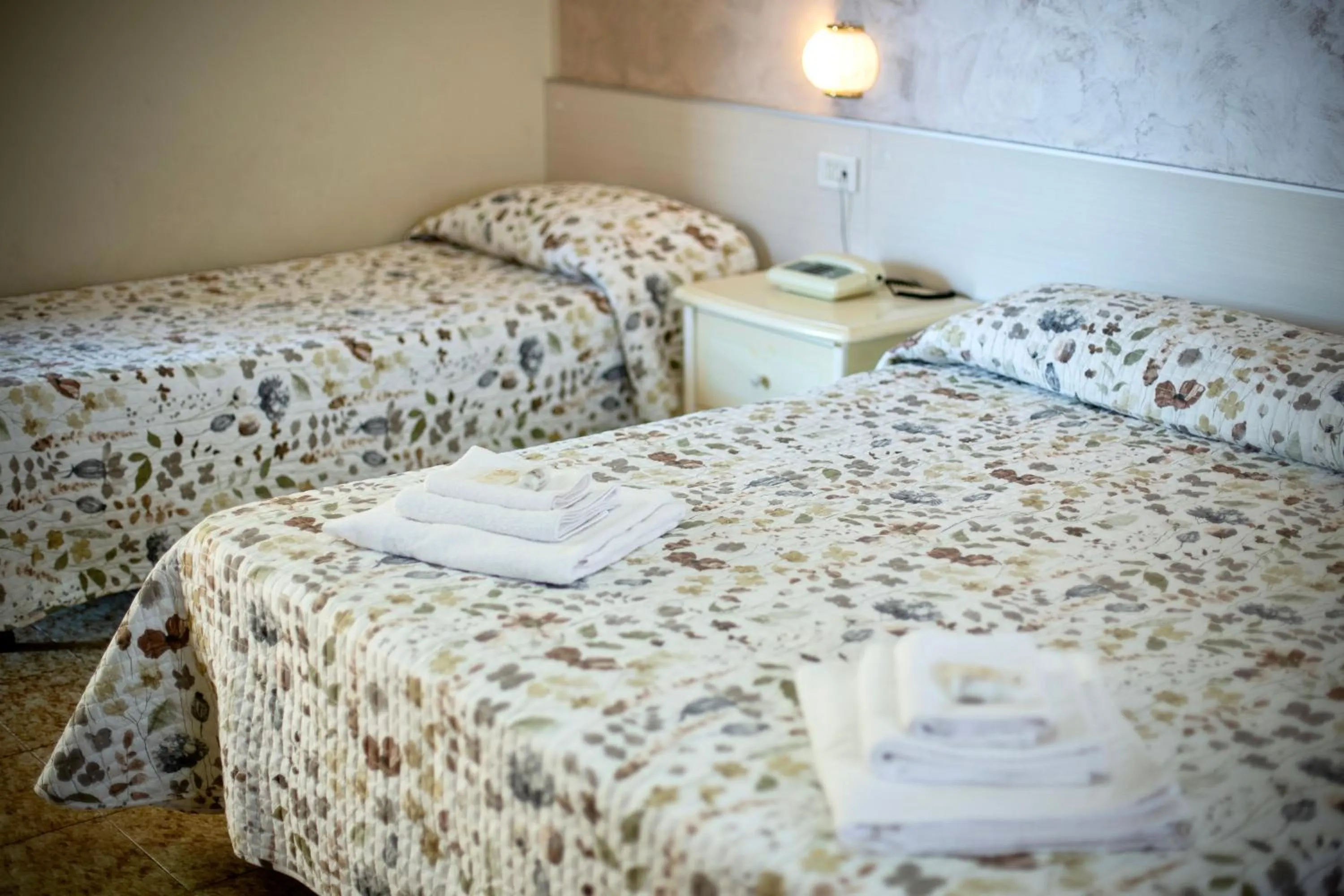 Bed in Hotel Vallisdea