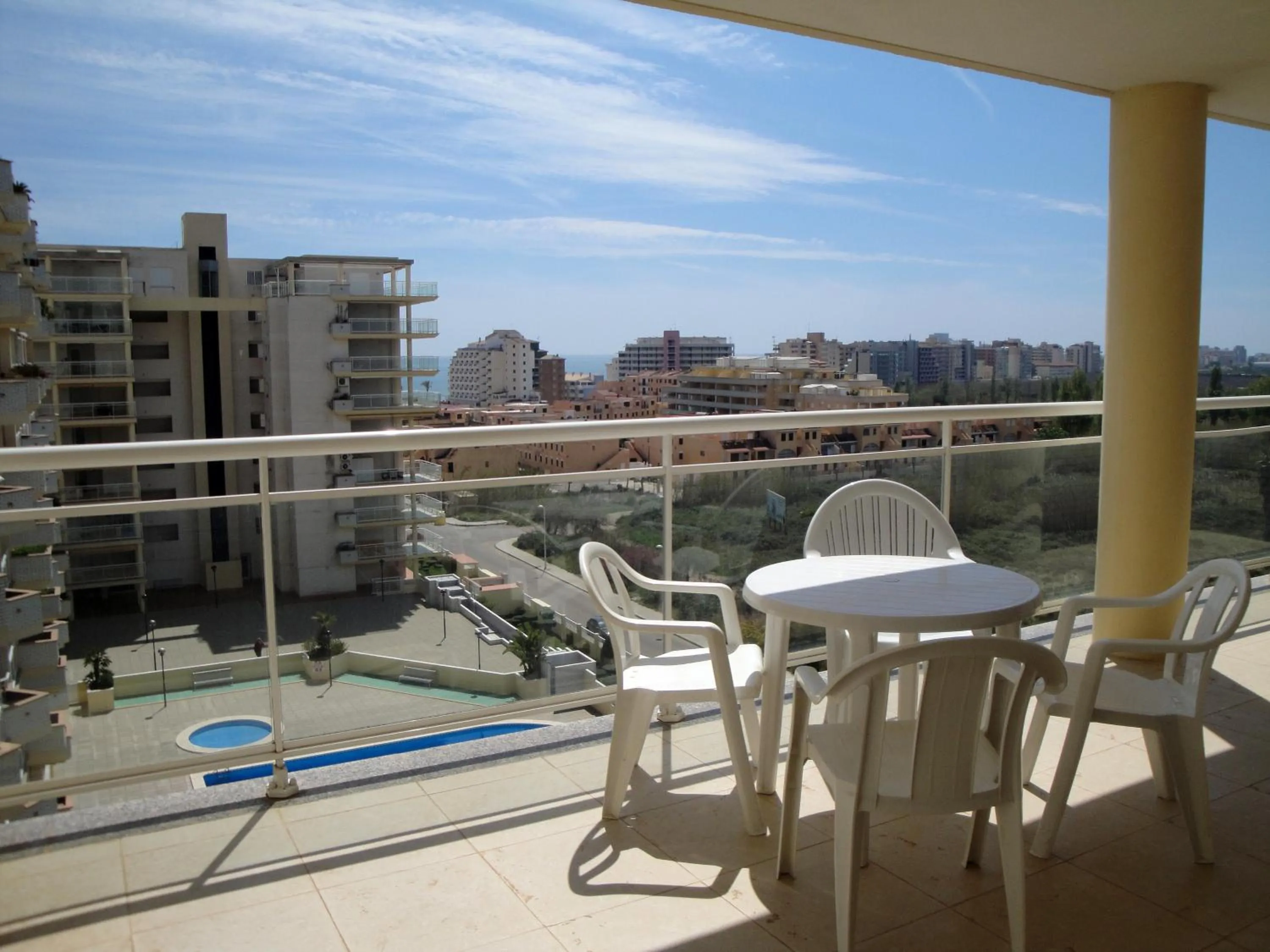 Balcony/Terrace in Apartamentos Argenta Caleta 3000