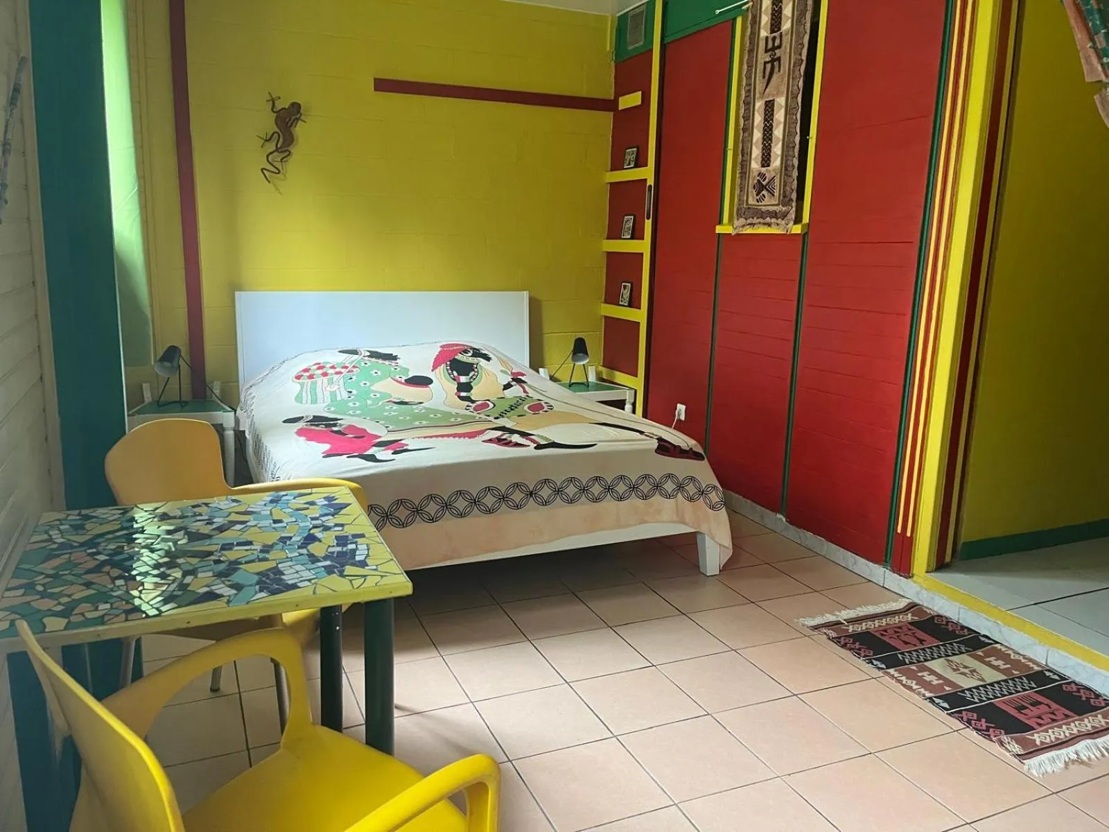 Bed in L'Arbre de Vie