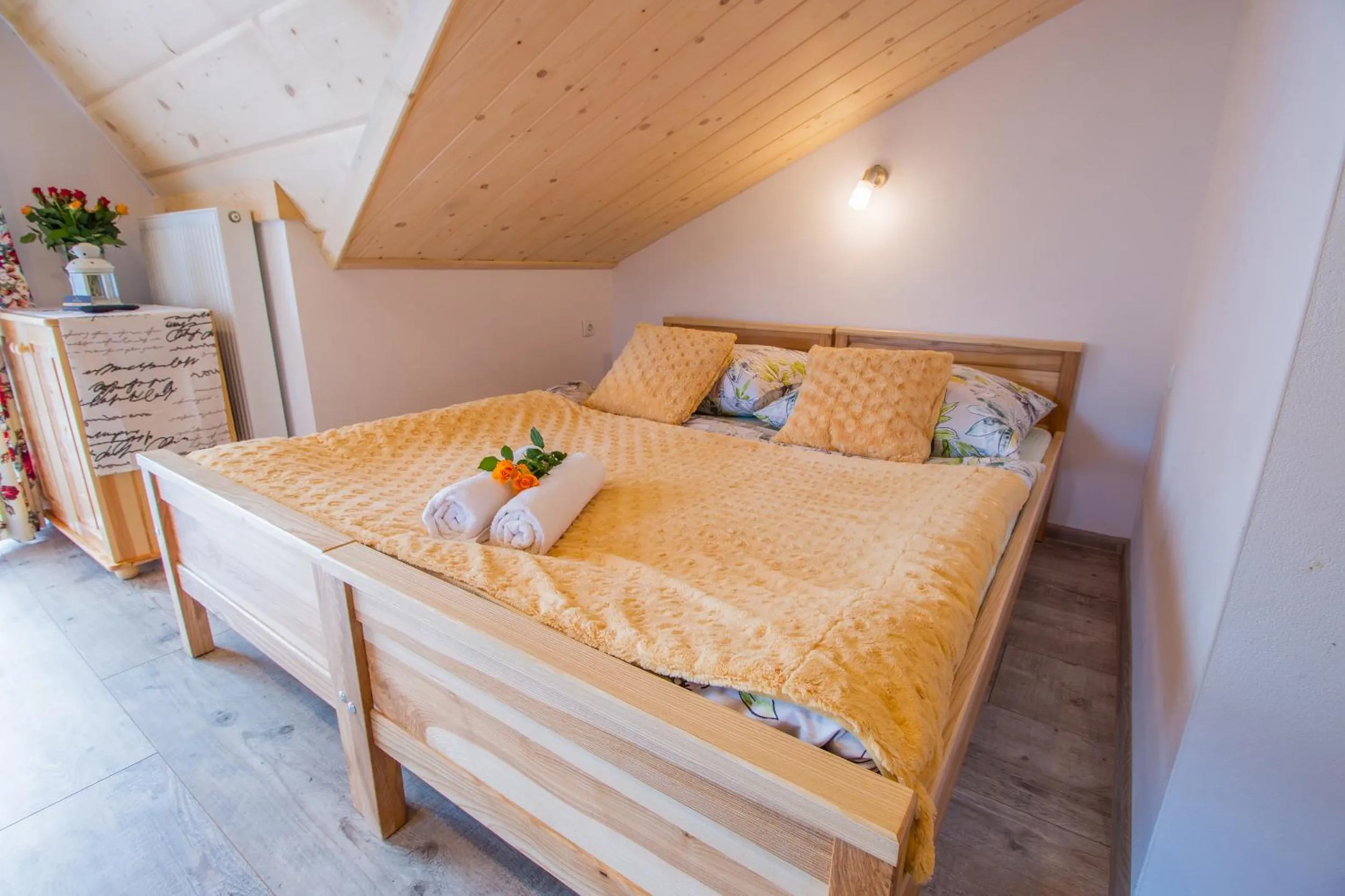 Bed in Willa Trebunia