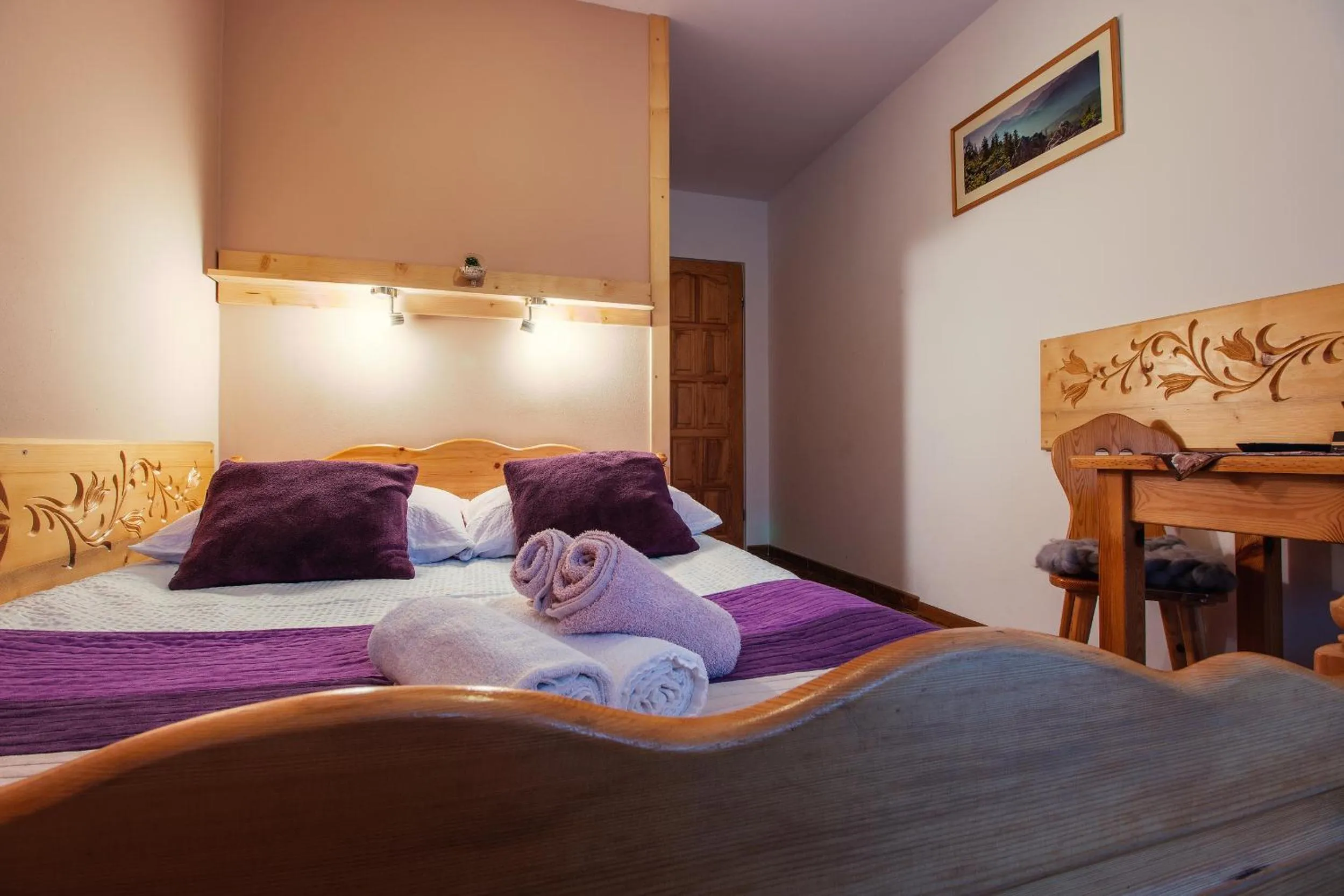 Bed in Willa Trebunia