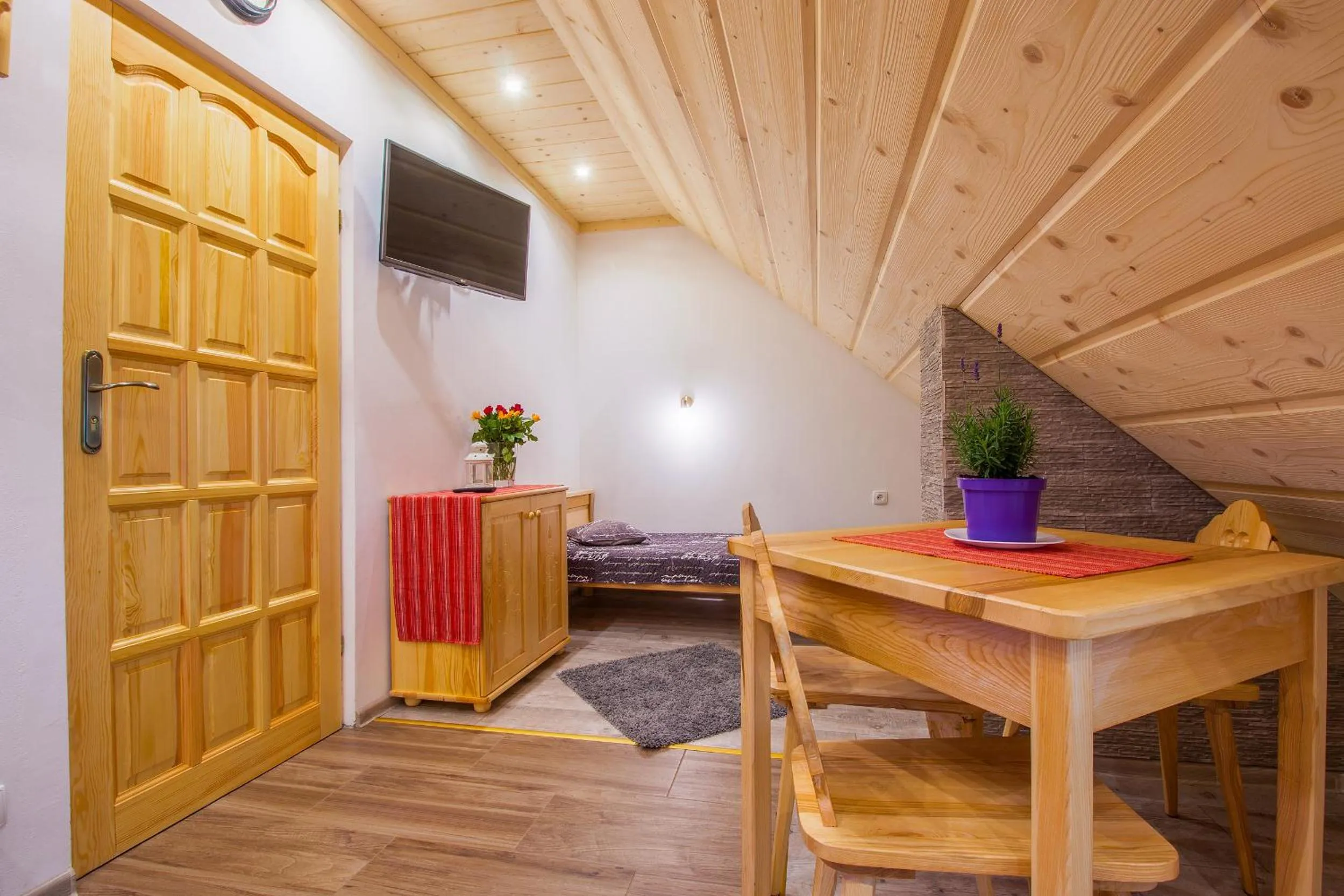 Bed in Willa Trebunia