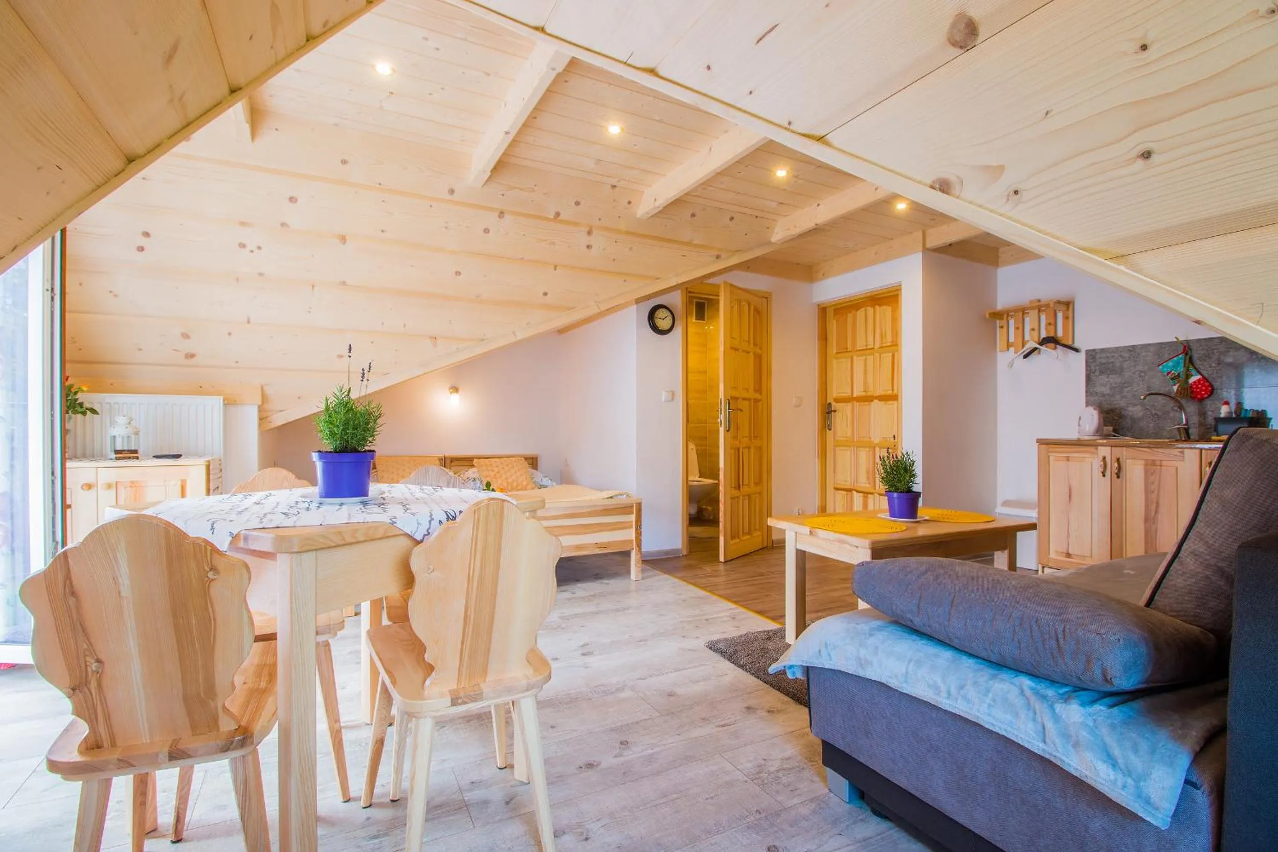 Bed in Willa Trebunia