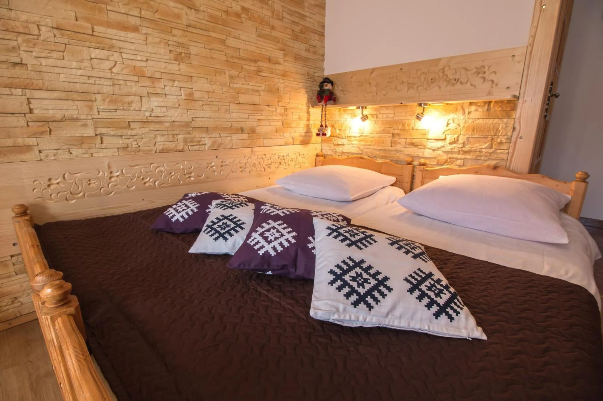 Bed in Willa Trebunia