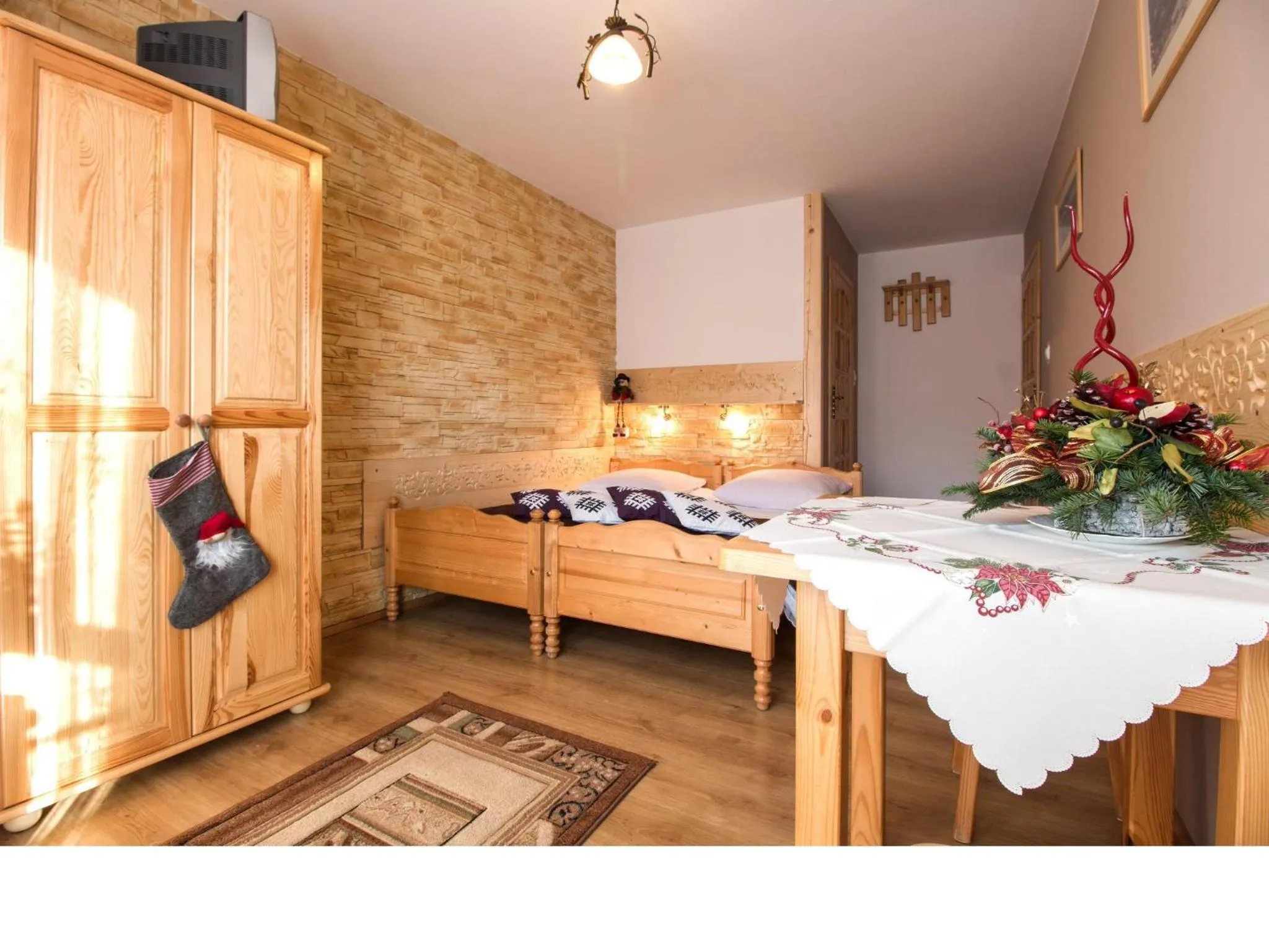 Photo of the whole room, Bed in Willa Trebunia