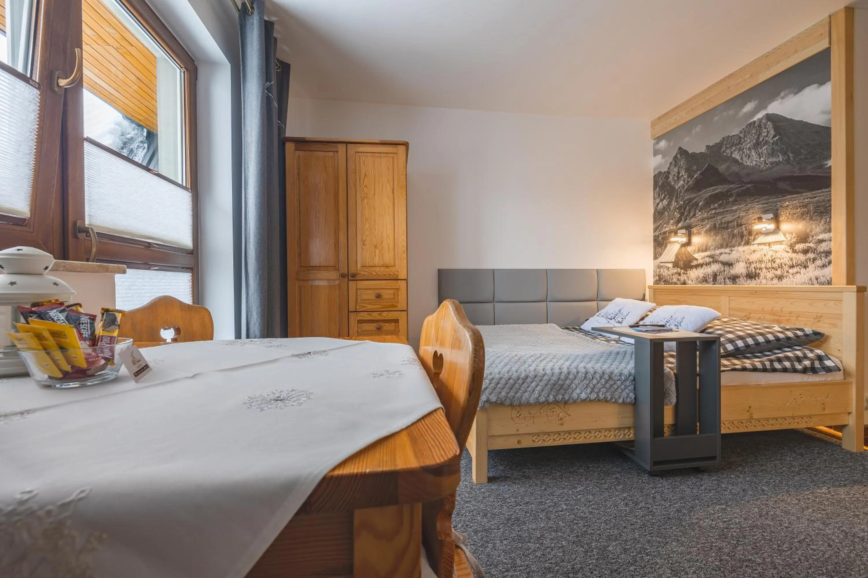 Bed in Willa Trebunia