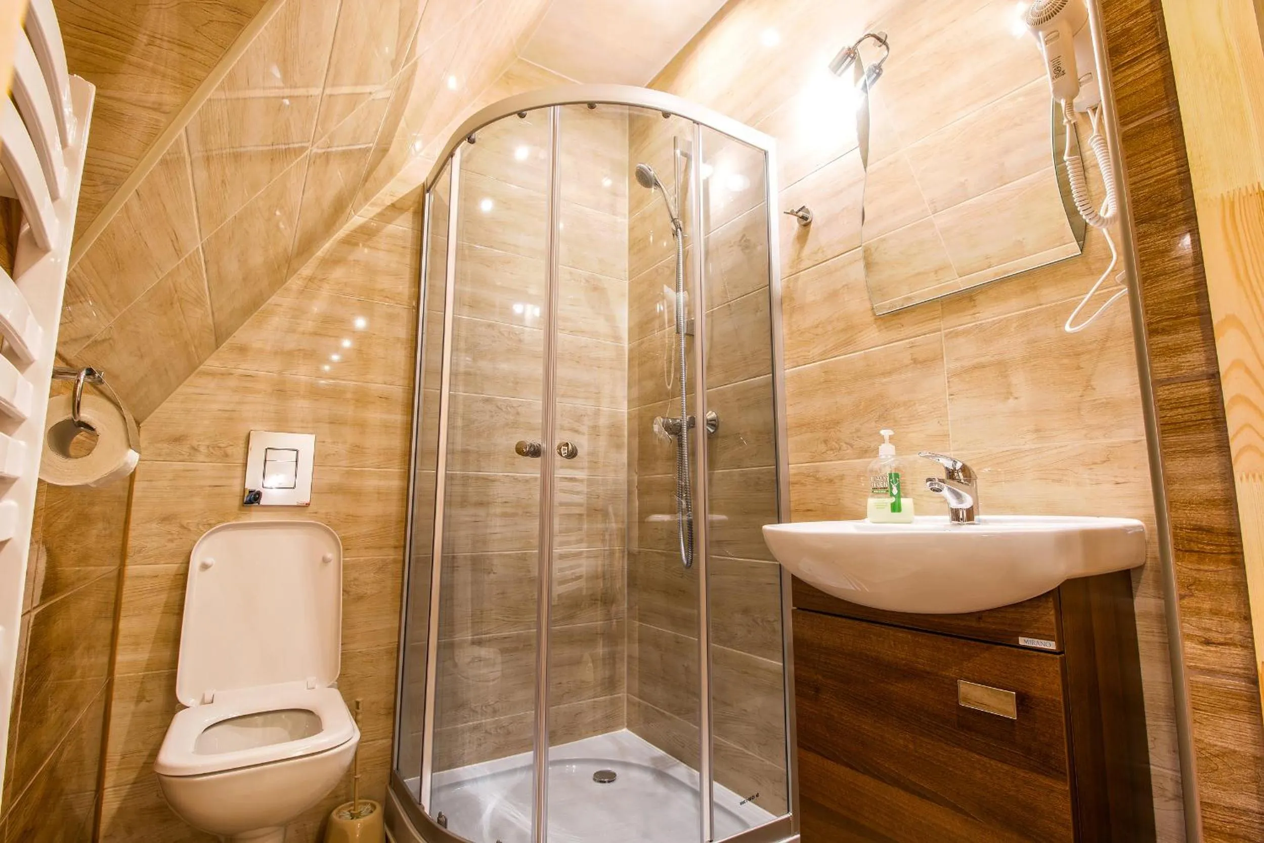 Bathroom in Willa Trebunia