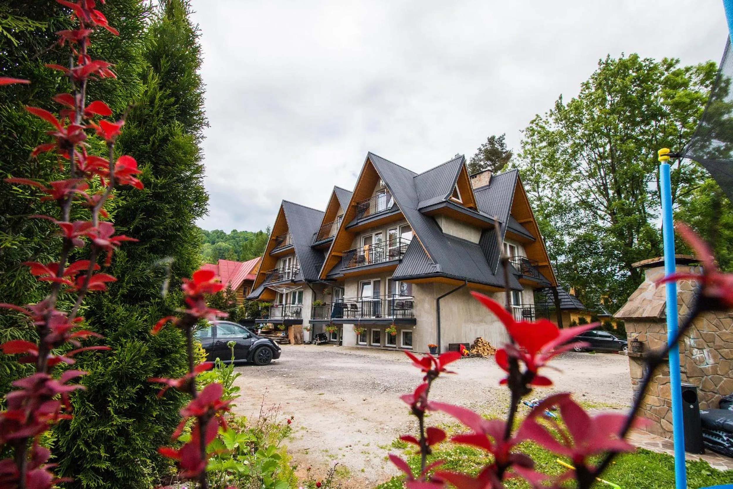 Property building in Willa Trebunia