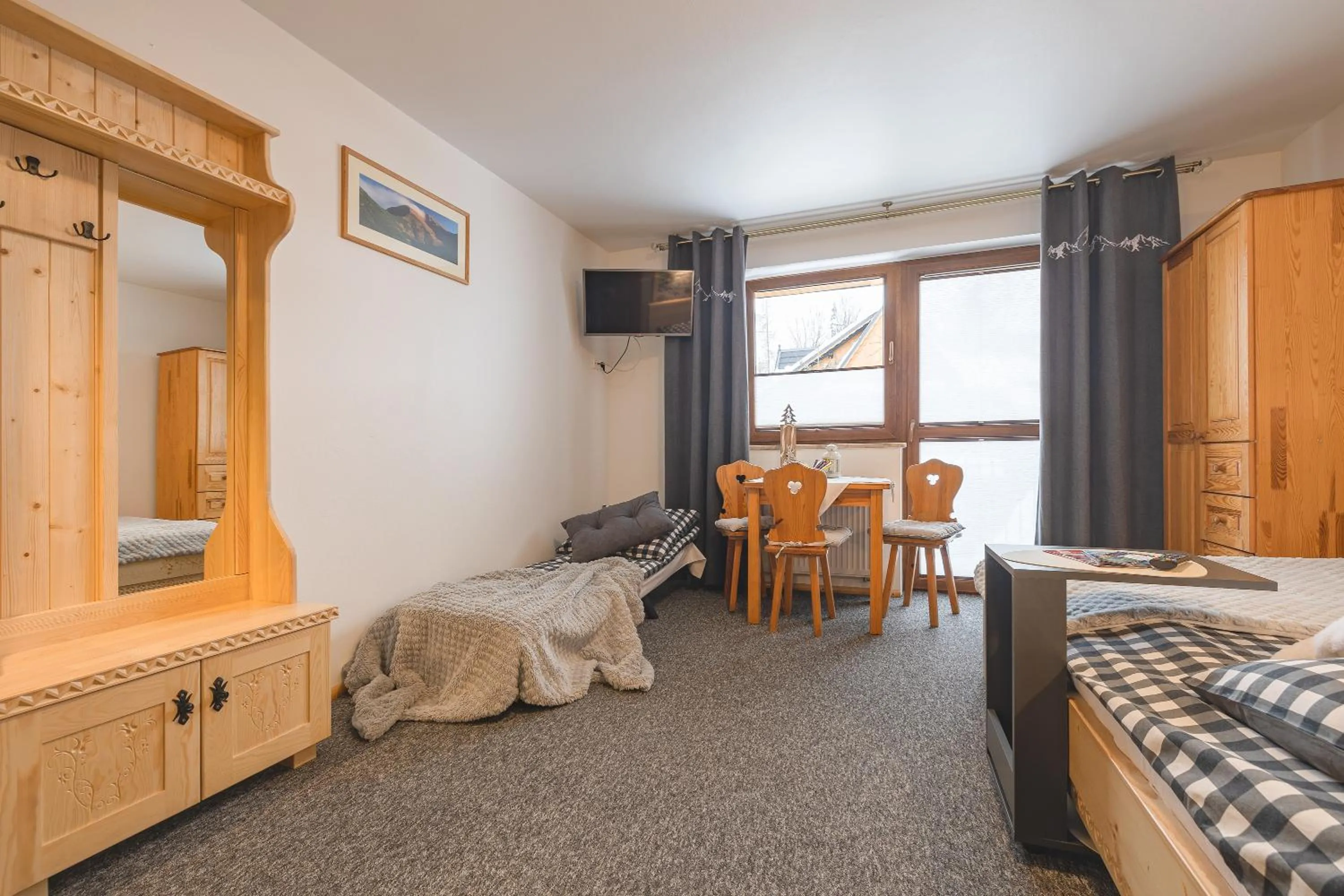 TV and multimedia, Bed in Willa Trebunia