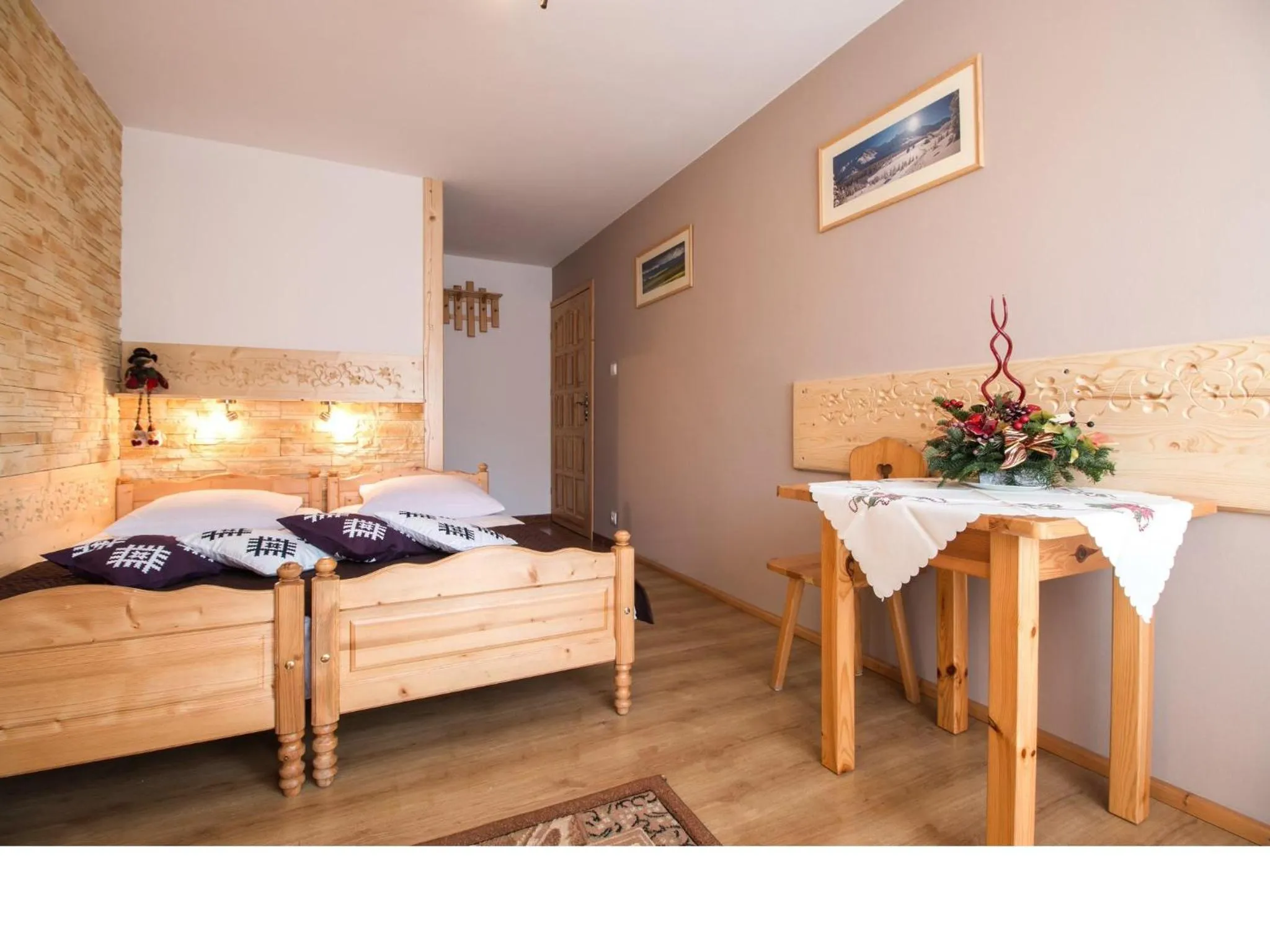 Photo of the whole room, Bed in Willa Trebunia