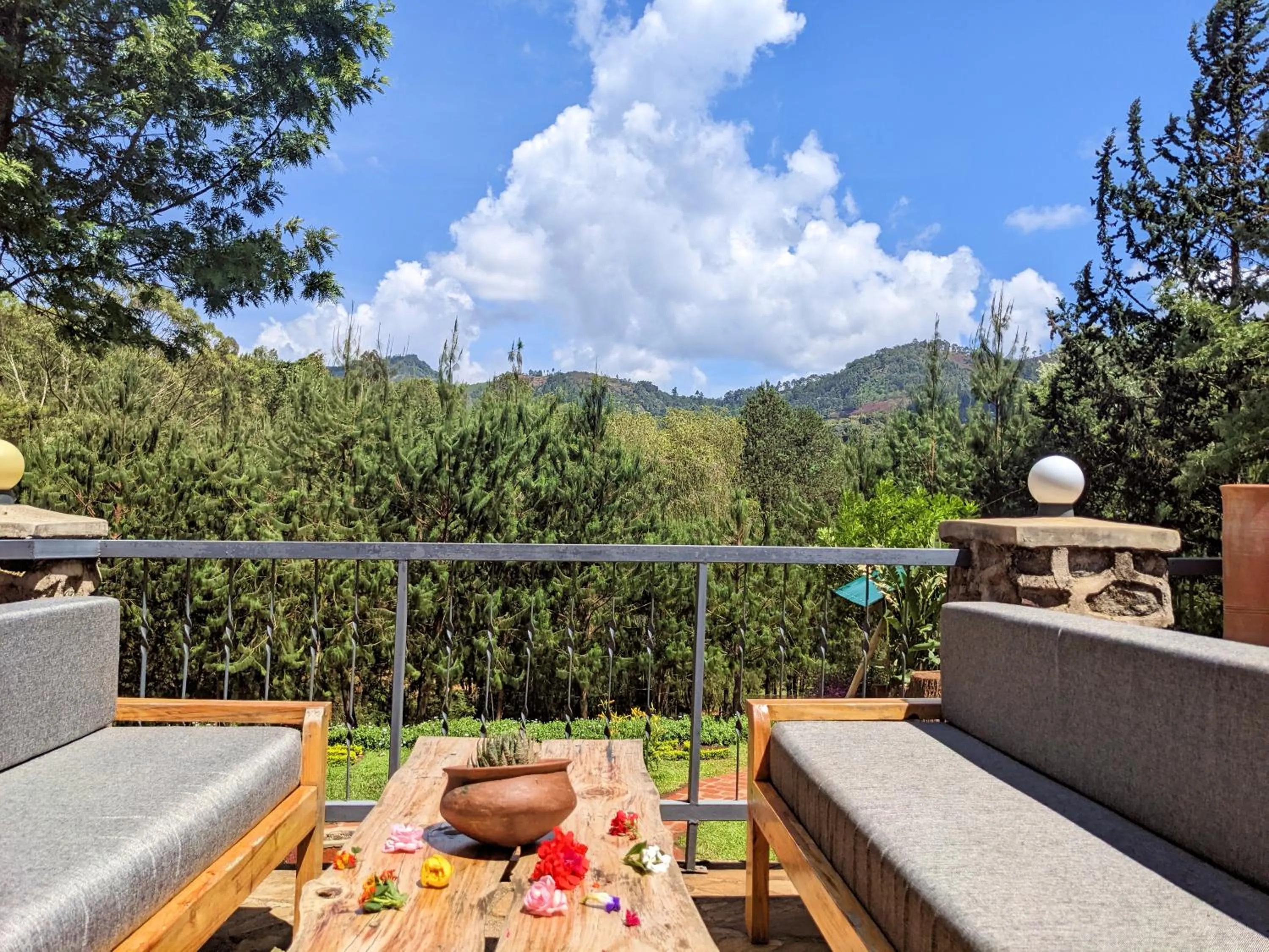 Patio in Lawns Hotel