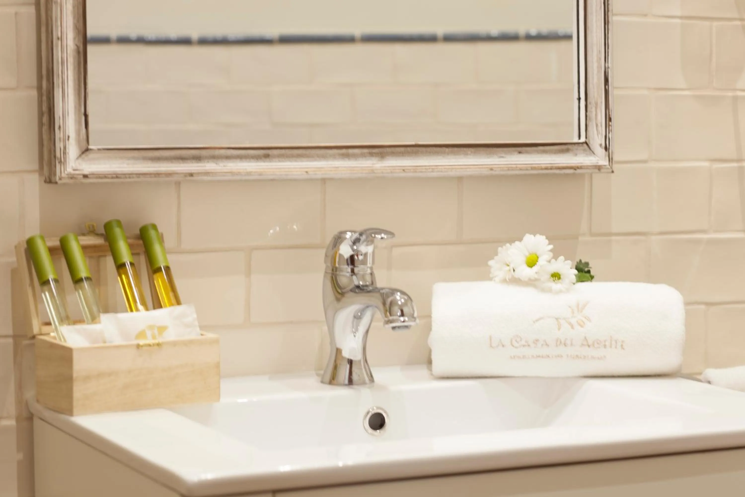 Bathroom in Apartamentos Casa del Aceite