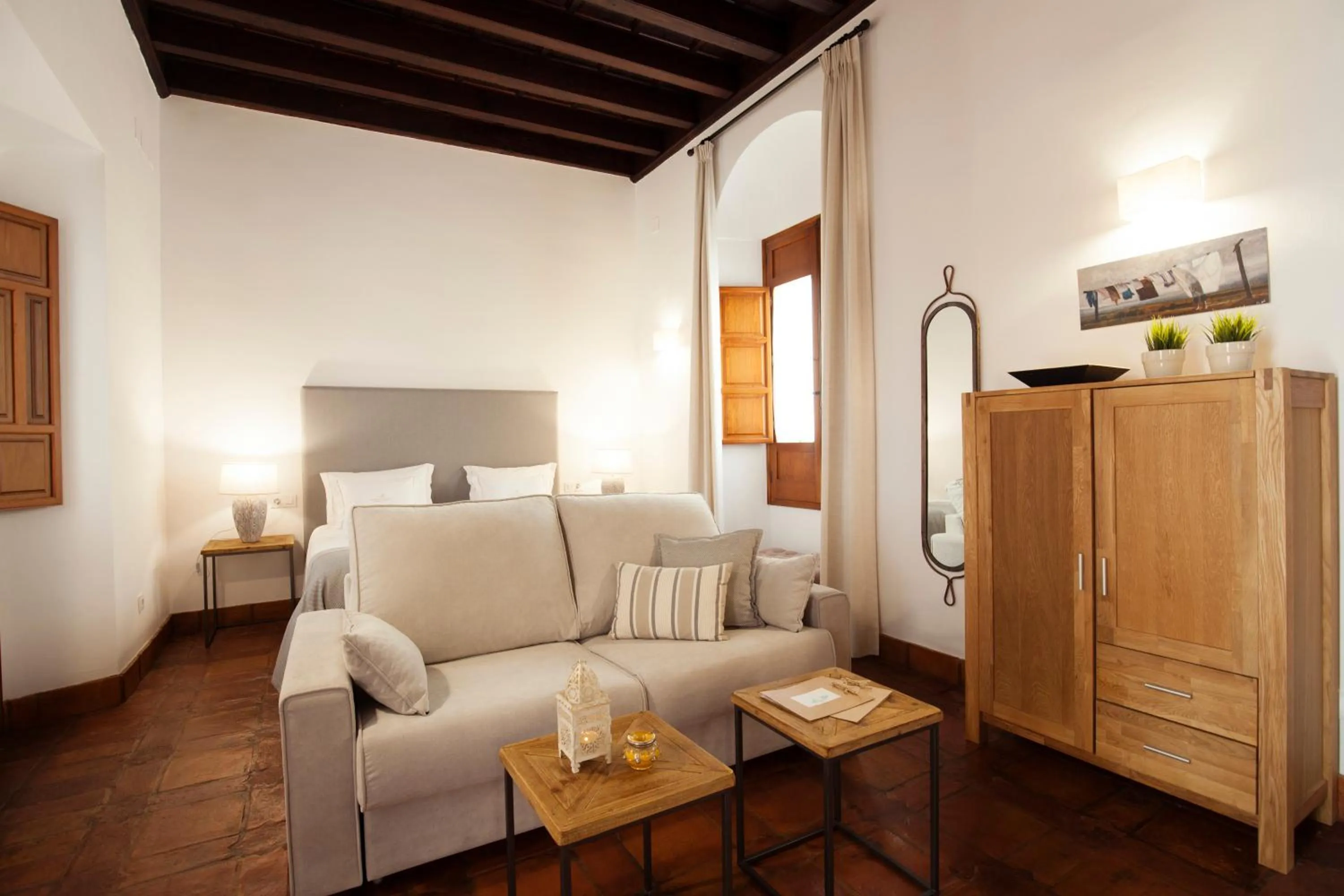 Living room in Apartamentos Casa del Aceite