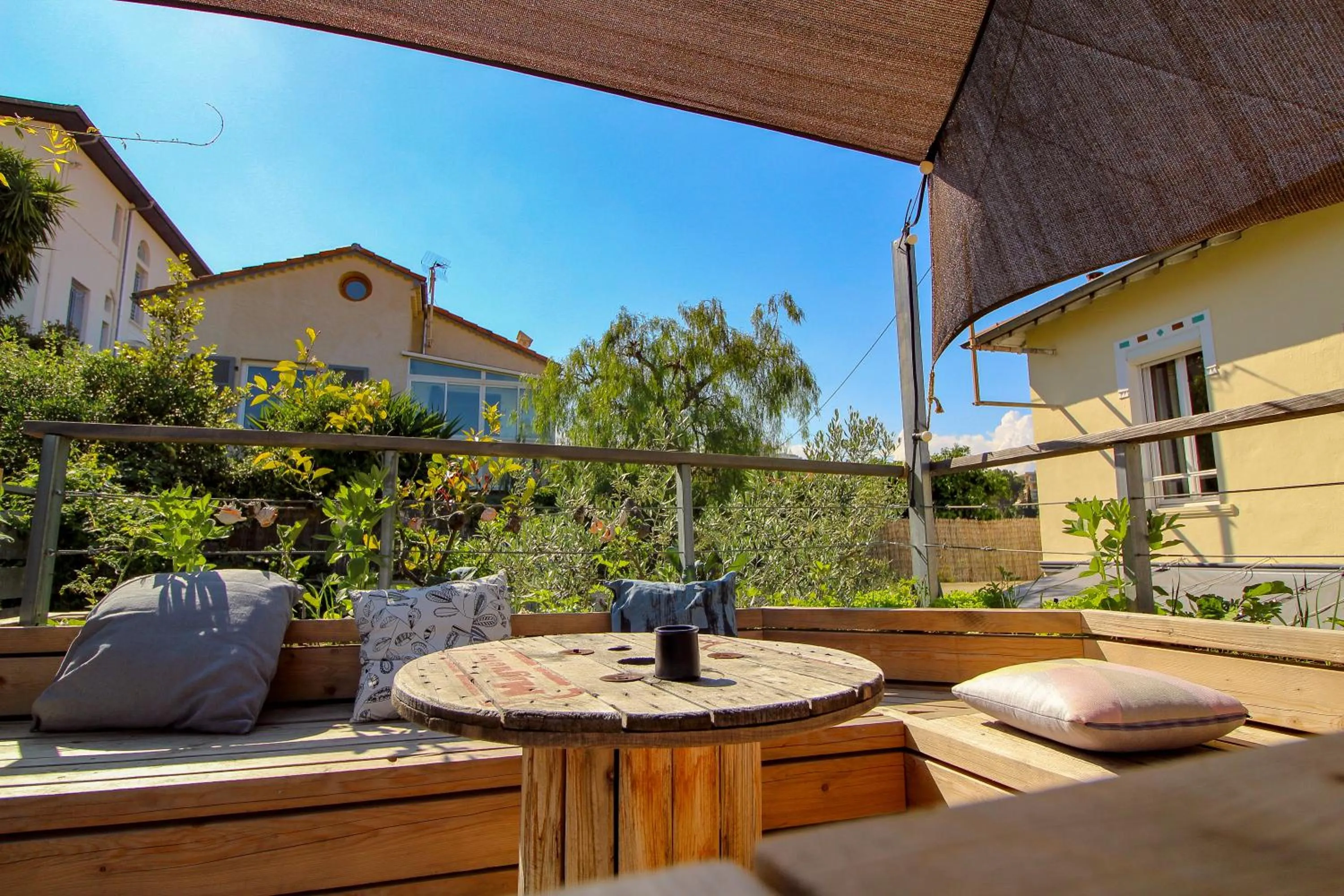 Balcony/Terrace in B&B Villa Du Roc Fleuri