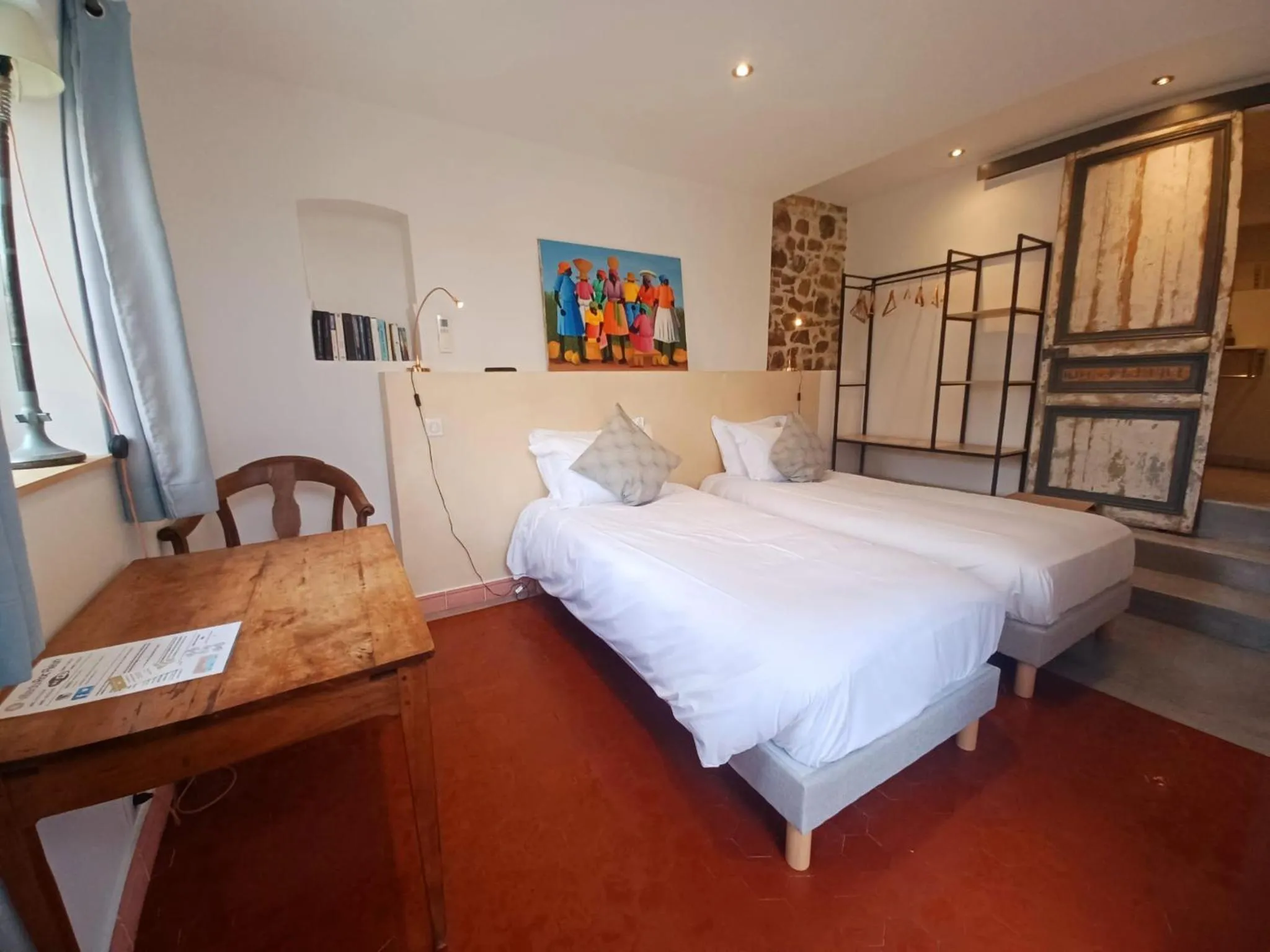 Bed in B&B Villa Du Roc Fleuri