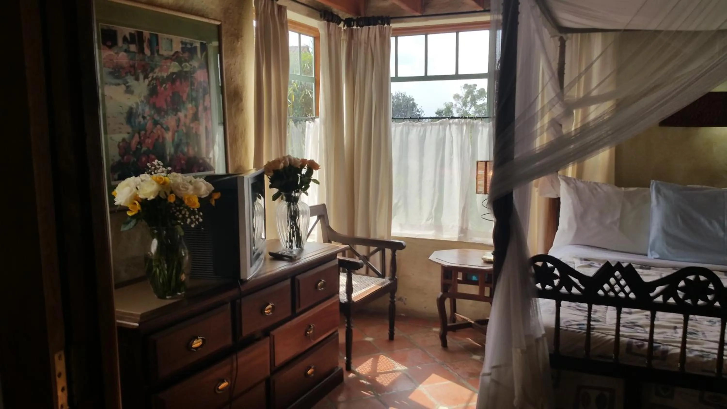 TV and multimedia, Bed in Woodmere Grand Hotel & Serviced Apartments