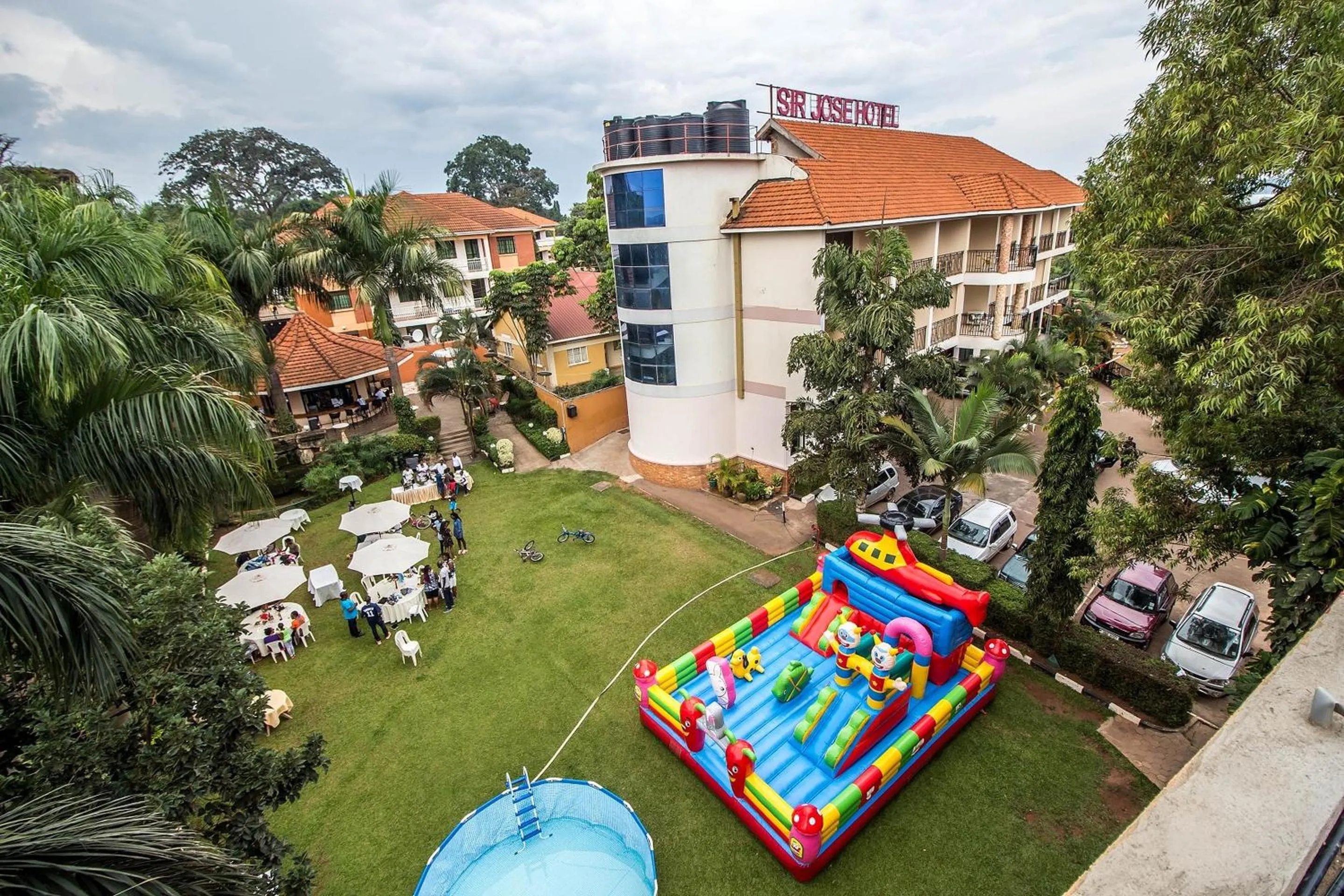 Children play ground in Sir Jose Hotel