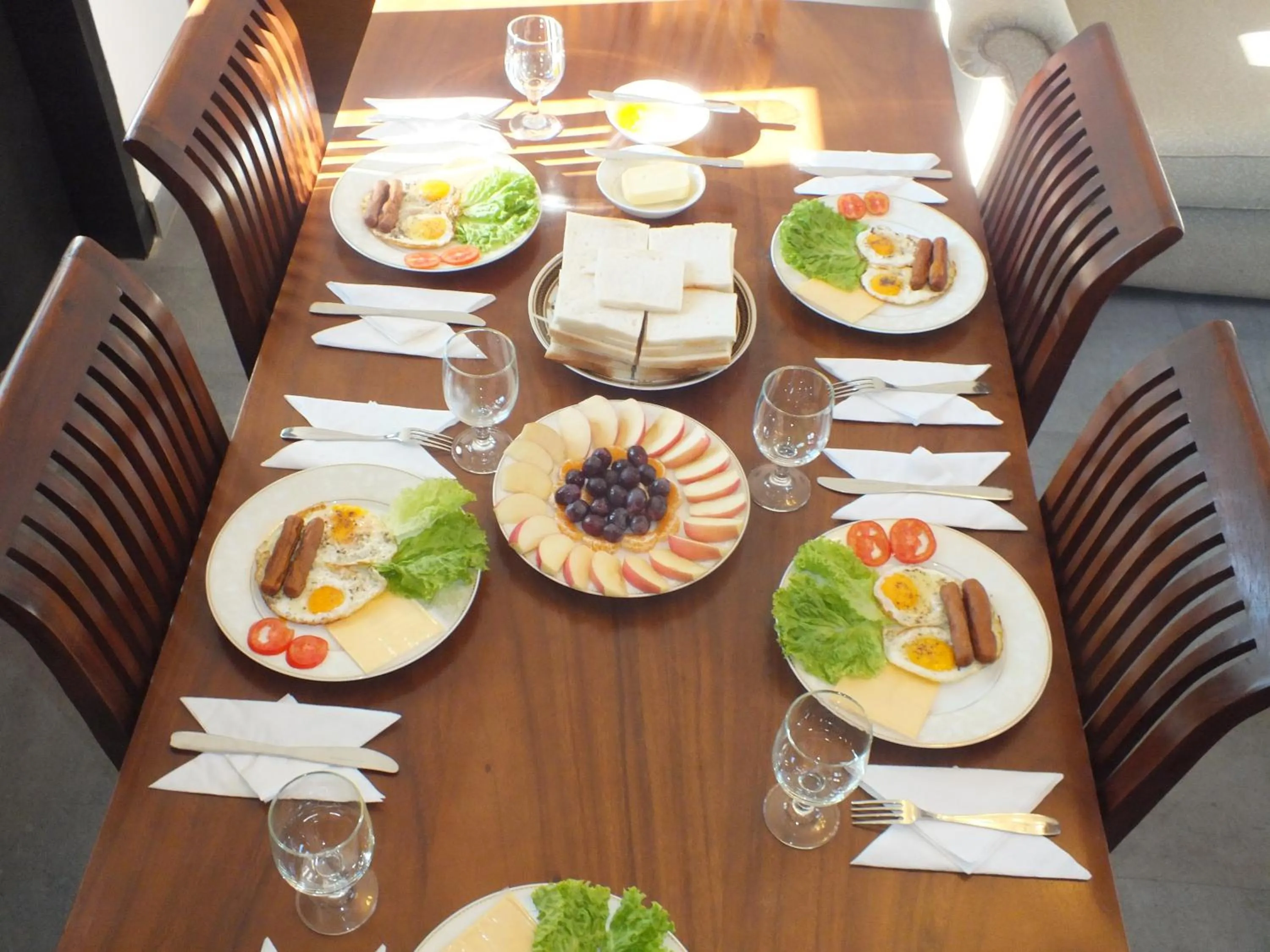 Food close-up in Cottage 42